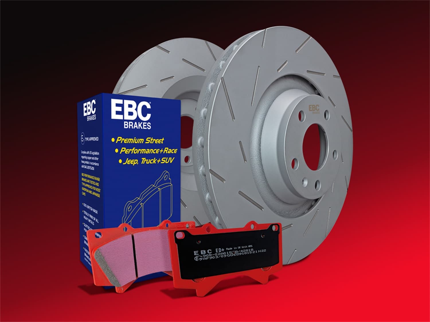 EBC Brakes - S10KF1208 - Front - Disc Brake Pad and Rotor Kit image 7