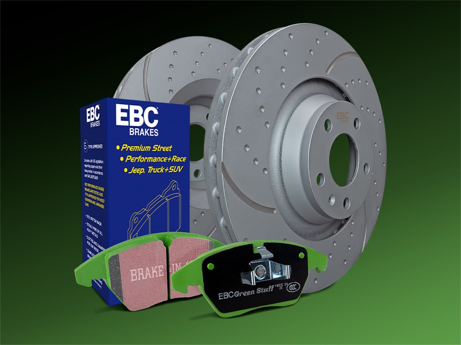 EBC Brakes - S10KF1747 - Front - Disc Brake Pad and Rotor Kit image 5