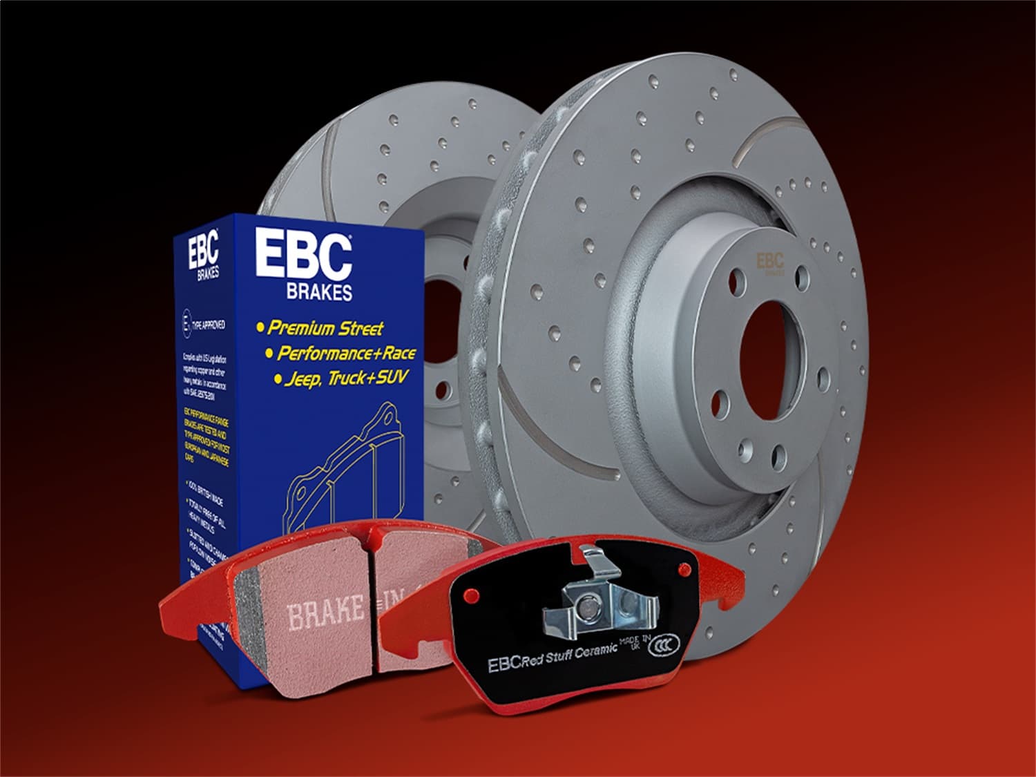 EBC Brakes - S10KF1177 - Front - Disc Brake Pad and Rotor Kit image 5