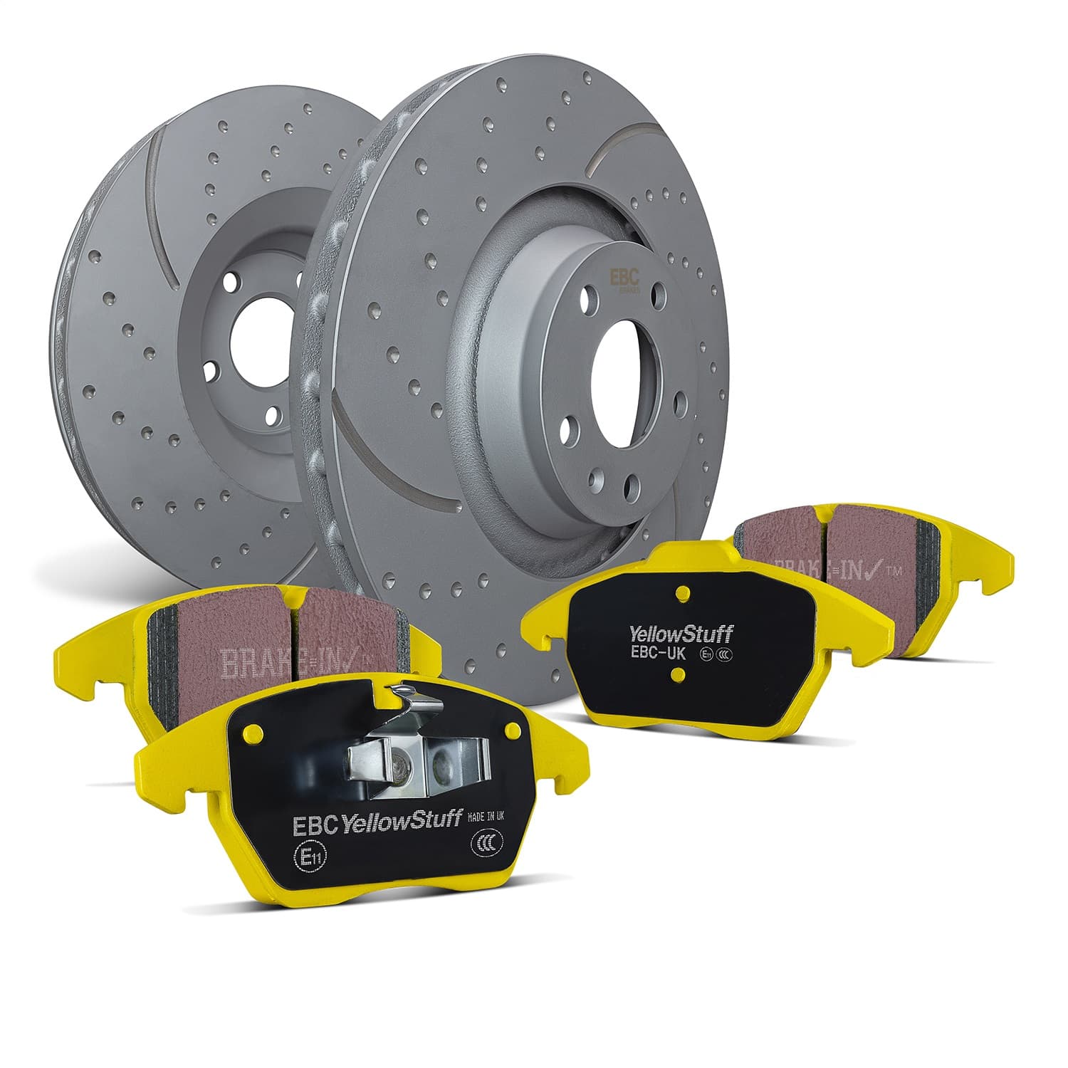 EBC Brakes - S5KF1007 - Front - Disc Brake Pad and Rotor Kit image 5