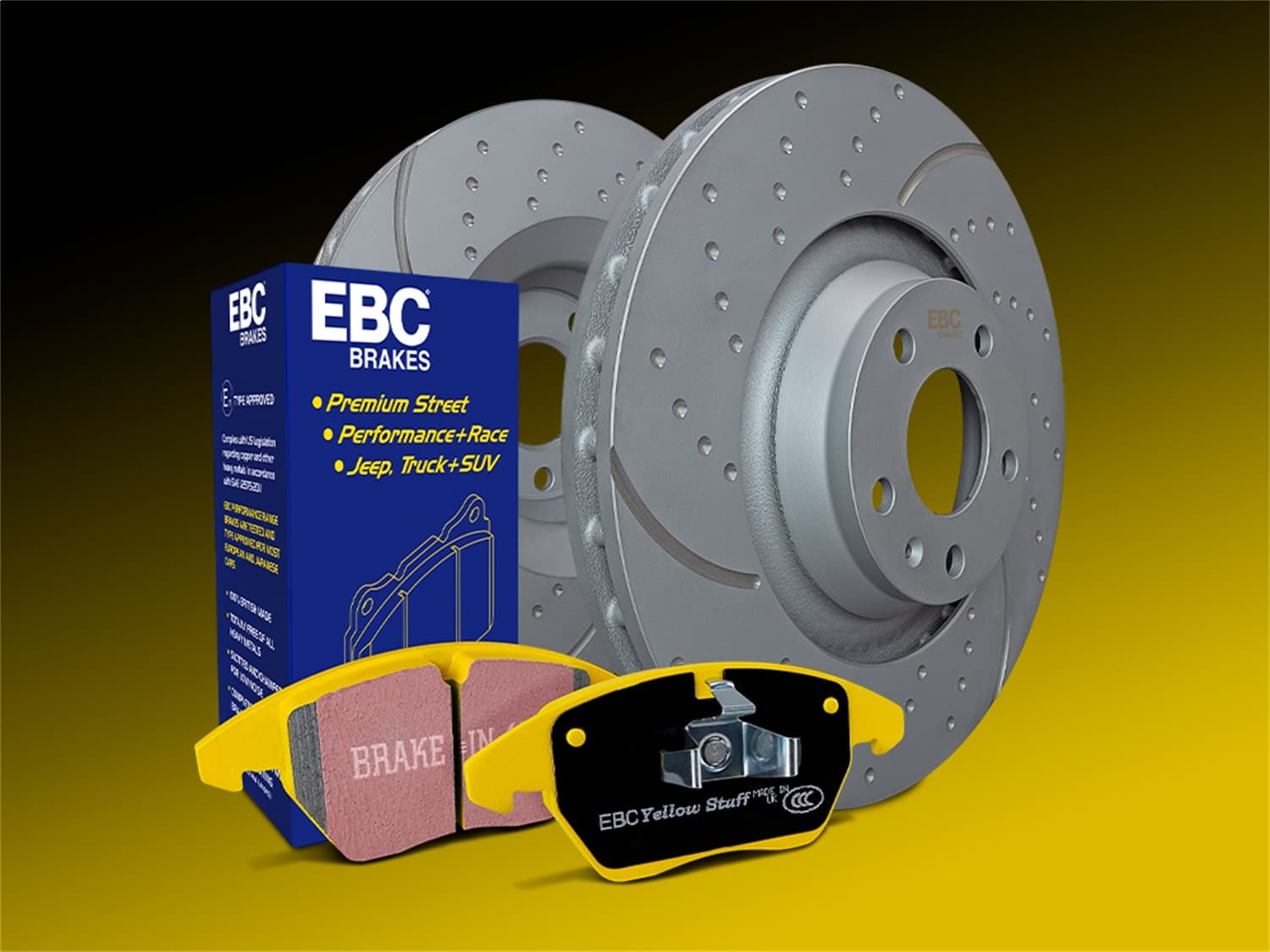 EBC Brakes - S5KF1031 - Front - Disc Brake Pad and Rotor Kit image 6