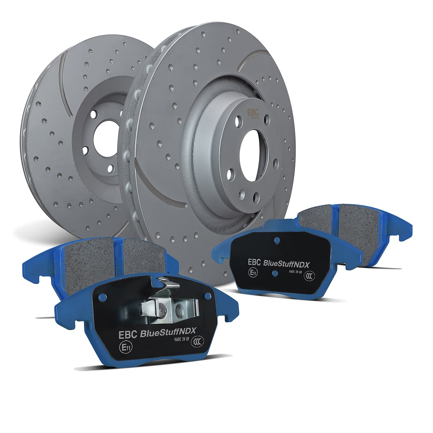 EBC Brakes - S6KF1004 - Front - Disc Brake Pad and Rotor Kit image 4