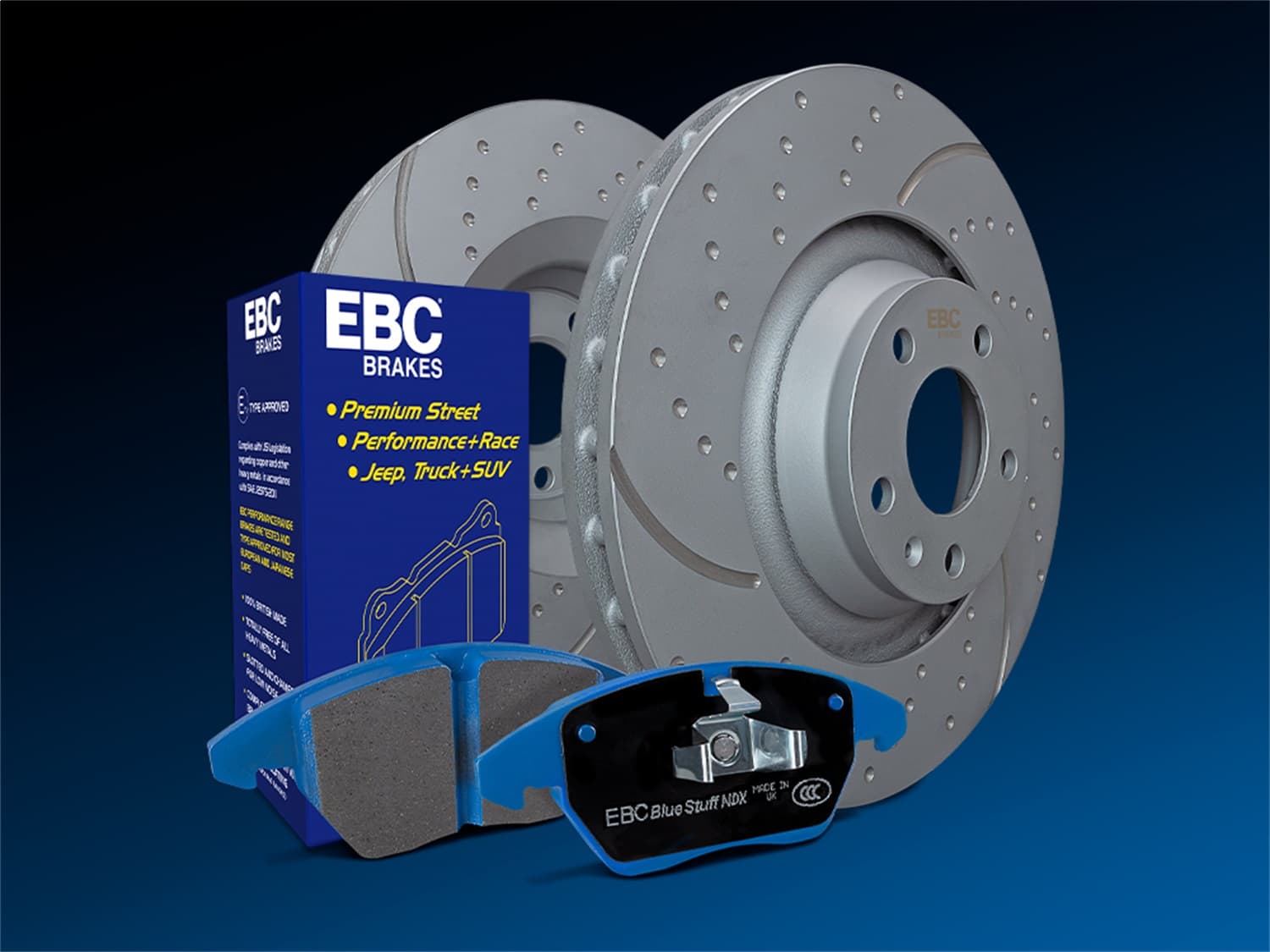 EBC Brakes - S6KF1004 - Front - Disc Brake Pad and Rotor Kit image 7