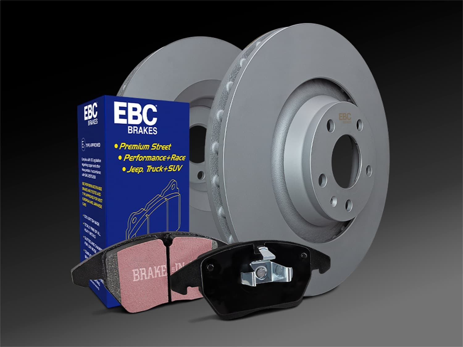 EBC Brakes - S10KF1170 - Front - Disc Brake Pad and Rotor Kit image 4