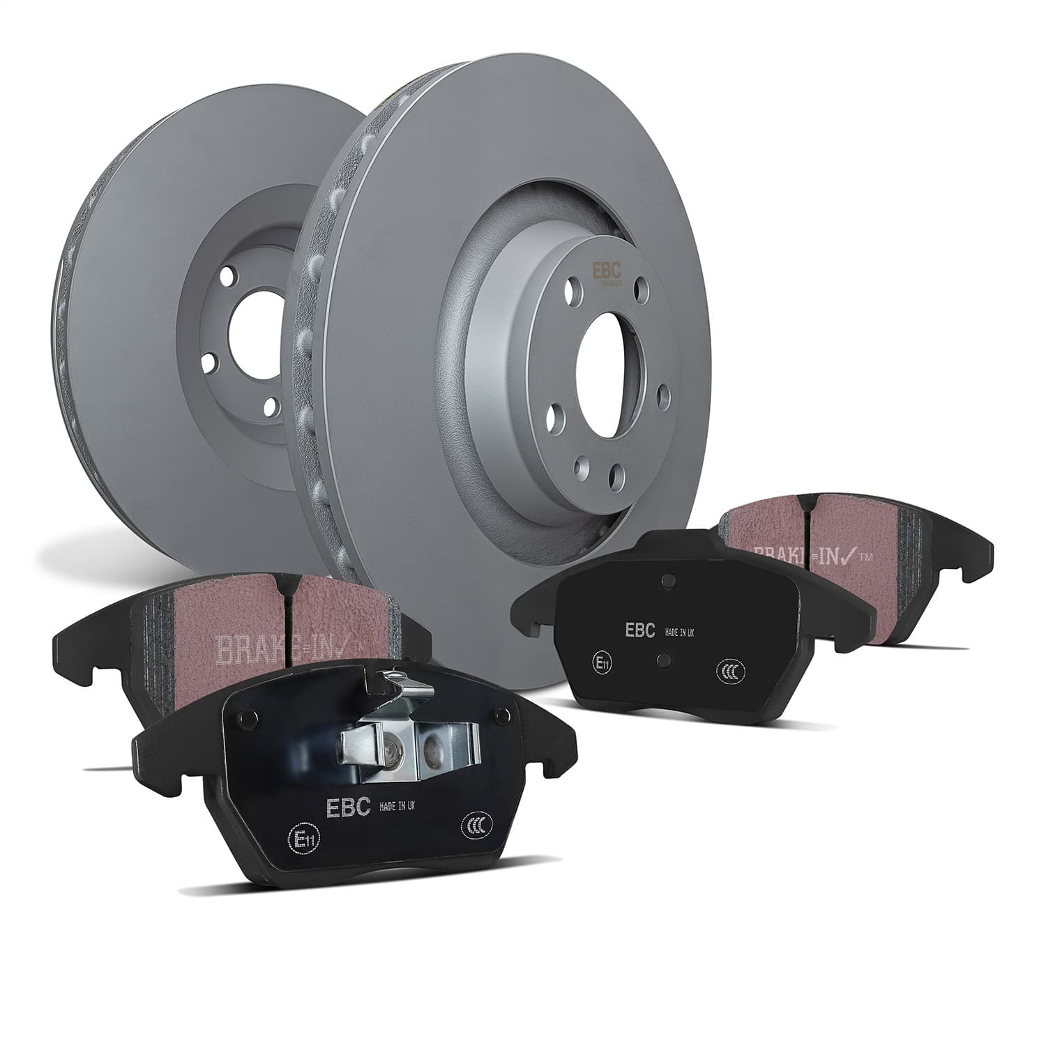 EBC Brakes - S1KF1908 - Front - Disc Brake Pad and Rotor Kit image 3