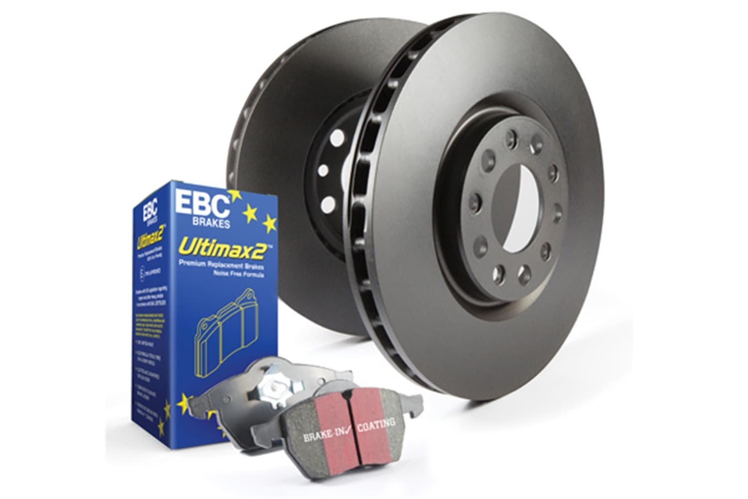 EBC Brakes - S20K2282 - Front and Rear - Disc Brake Pad and Rotor Kit image 2
