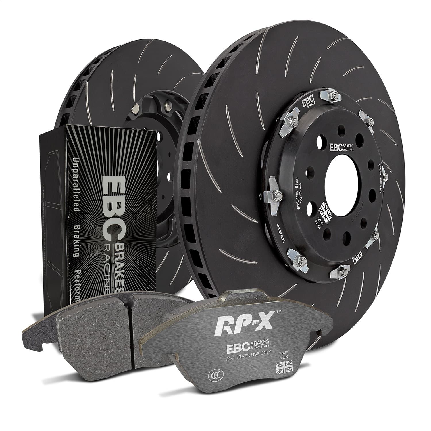 EBC Brakes - S10KF1239 - Front - Disc Brake Pad and Rotor Kit image 2