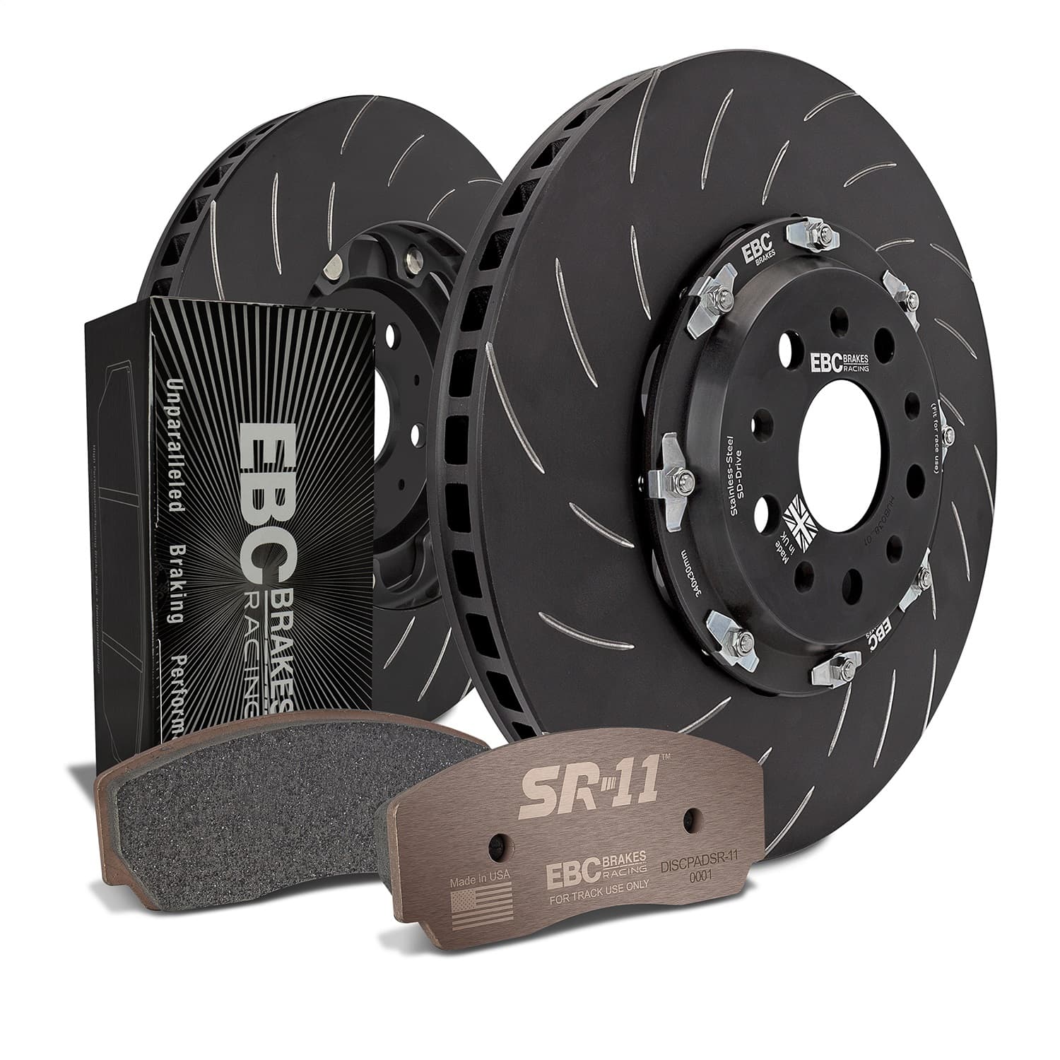 EBC Brakes - S10KF1226 - Front - Disc Brake Pad and Rotor Kit image 6