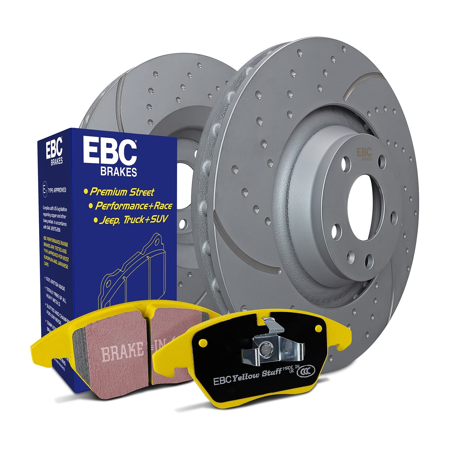 EBC Brakes - S5KR1795 - Rear - Disc Brake Pad and Rotor Kit image 5