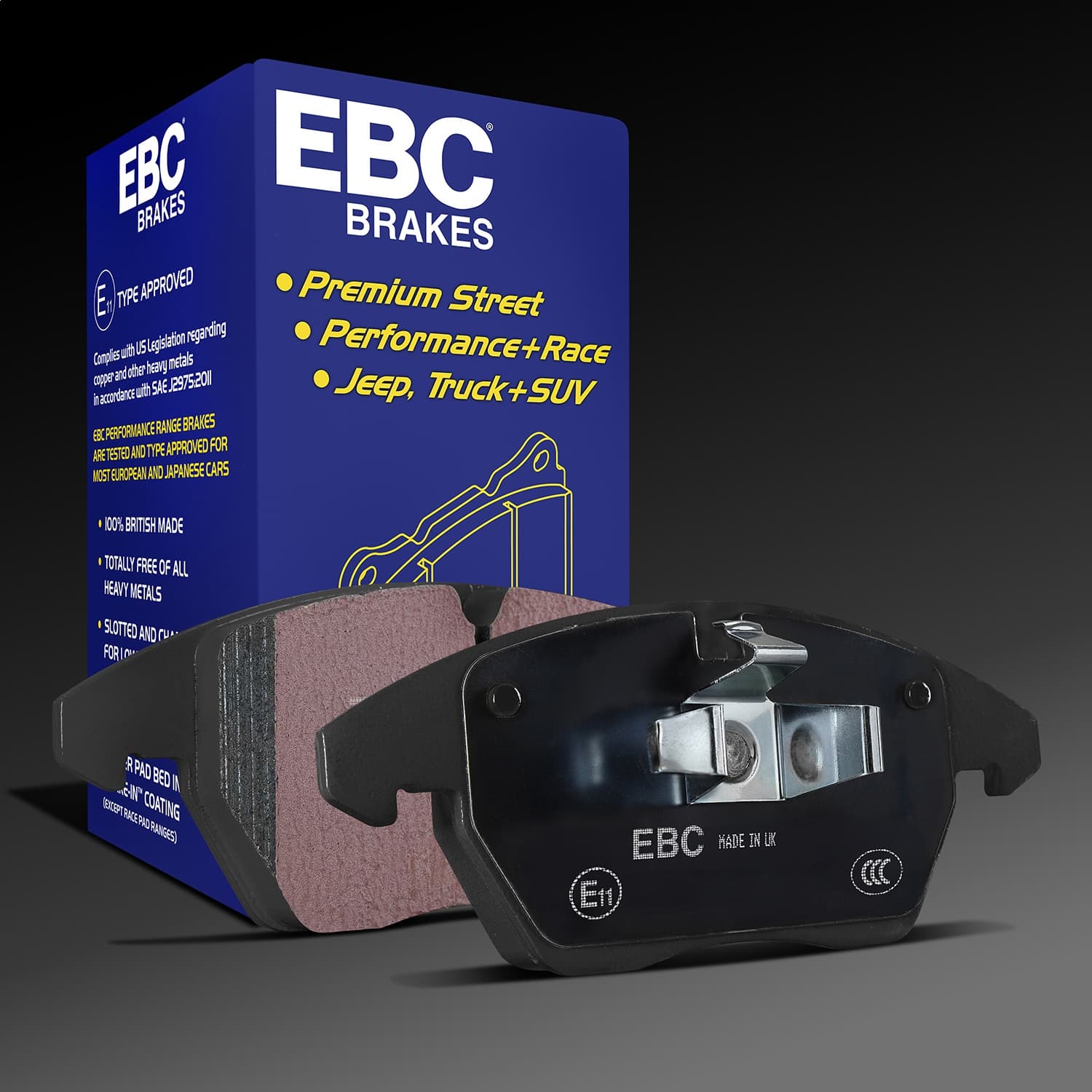 EBC Brakes - UD052 - Disc Brake Pad image 5