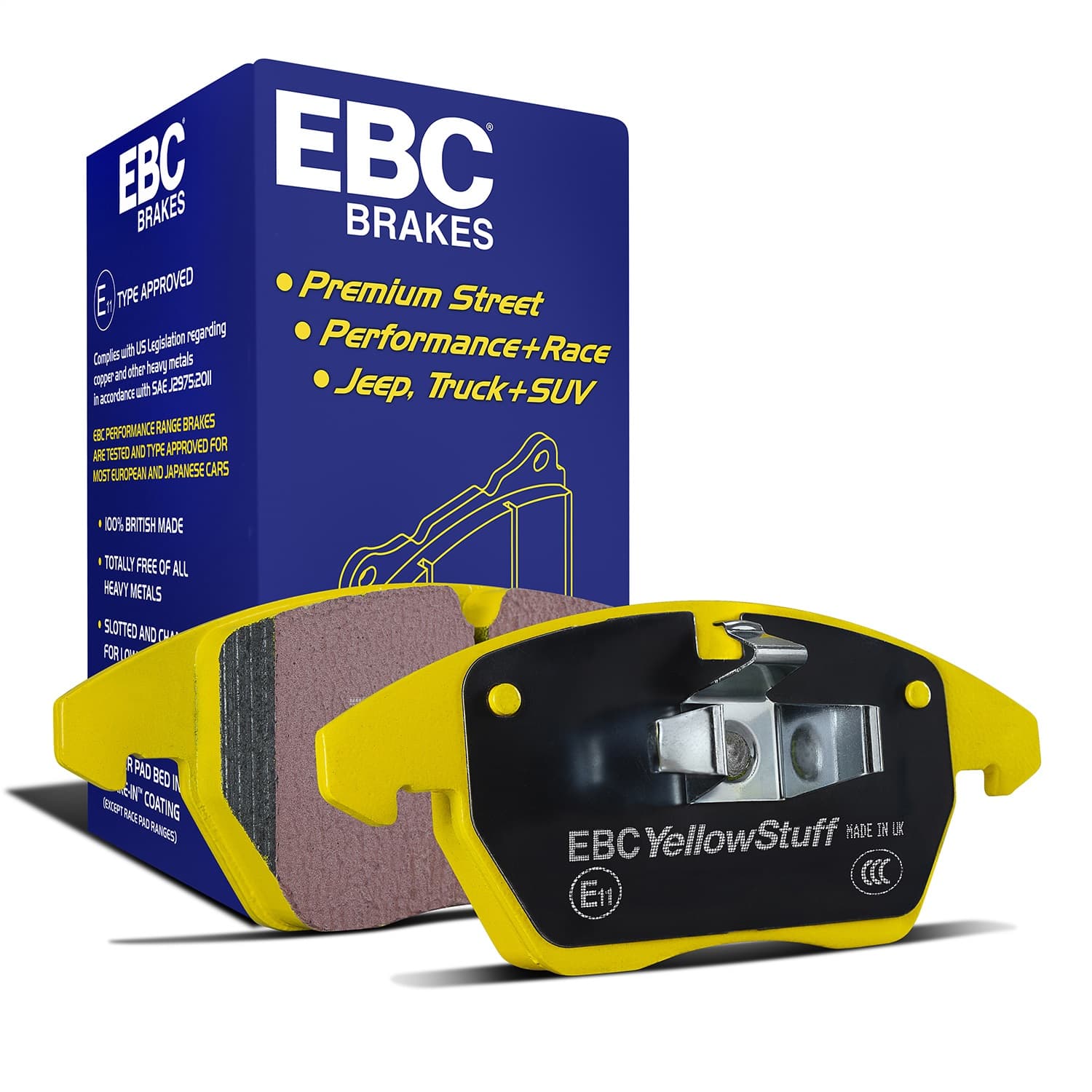 EBC Brakes - DP41145R - Disc Brake Pad image 1