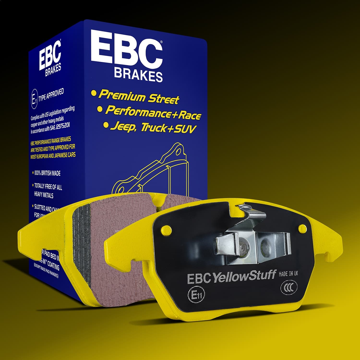EBC Brakes - DP41145R - Disc Brake Pad image 2