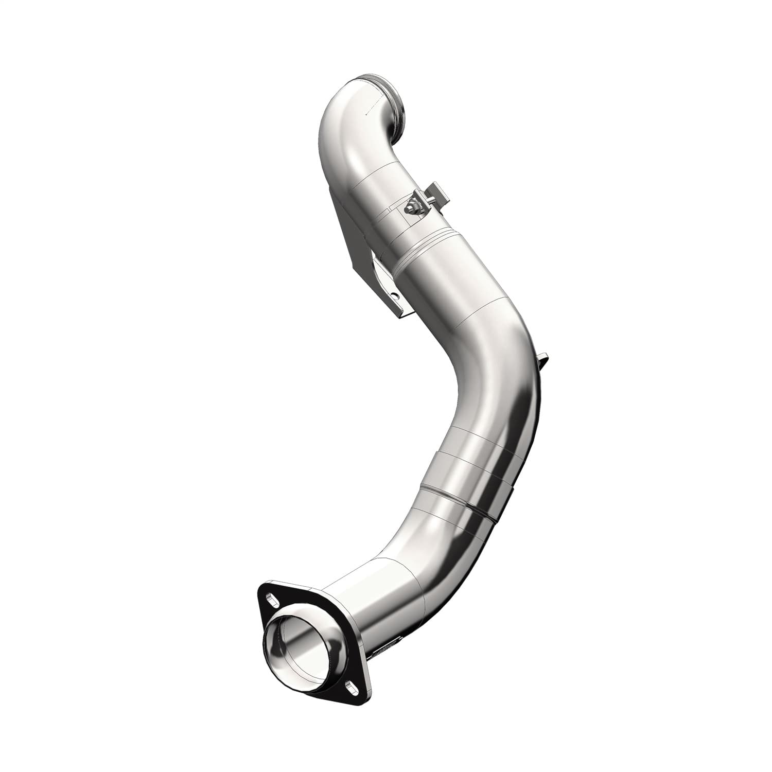 MBRP Exhaust - FALCA460 - Turbocharger Down Pipe image 1