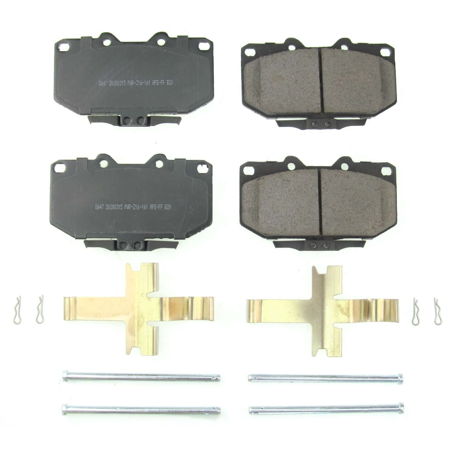 Power Stop - 17-647 - Disc Brake Pad image 1