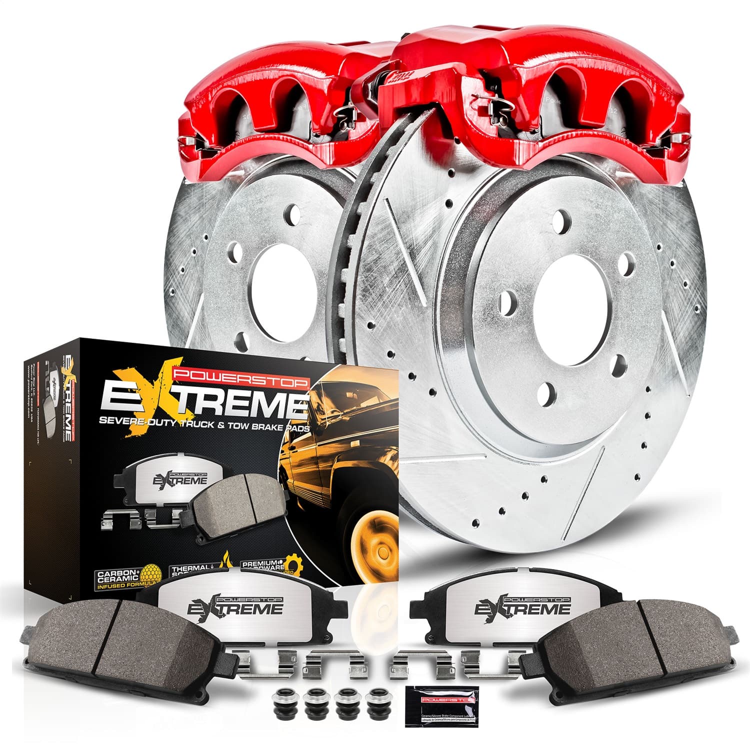Power Stop - KC1939A-36 - Front - Disc Brake Pad/Caliper and Rotor Kit image 2