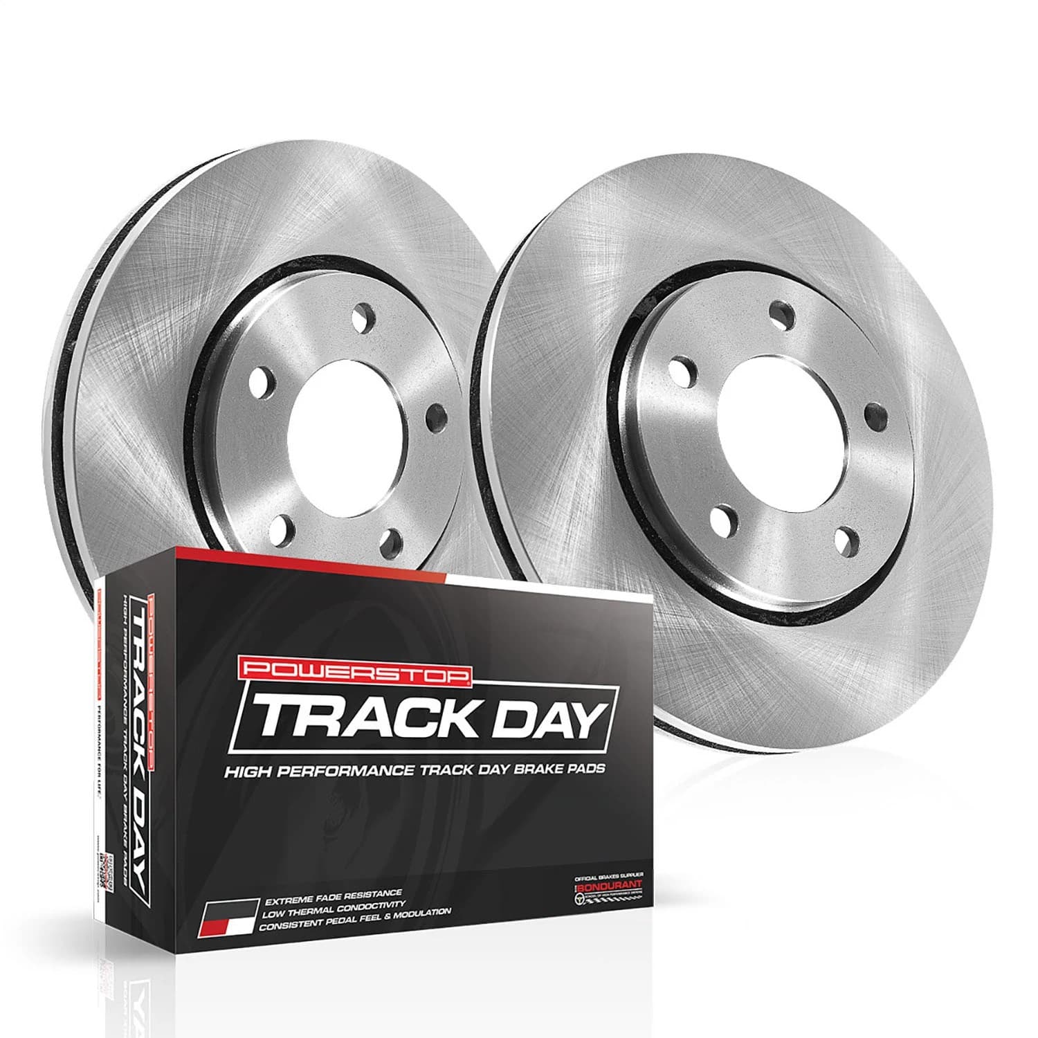 Power Stop - TDBK6004 - Front - Disc Brake Pad and Rotor Kit image 2