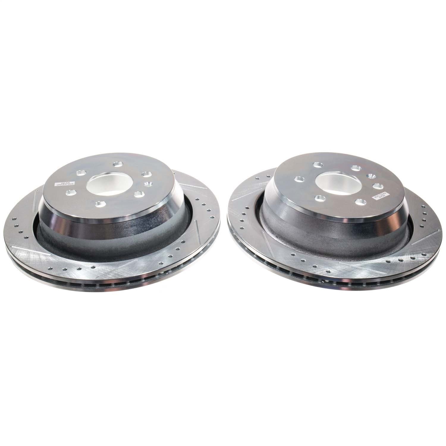 Power Stop - AR82208XPR - Rear - Disc Brake Rotor Set image 1