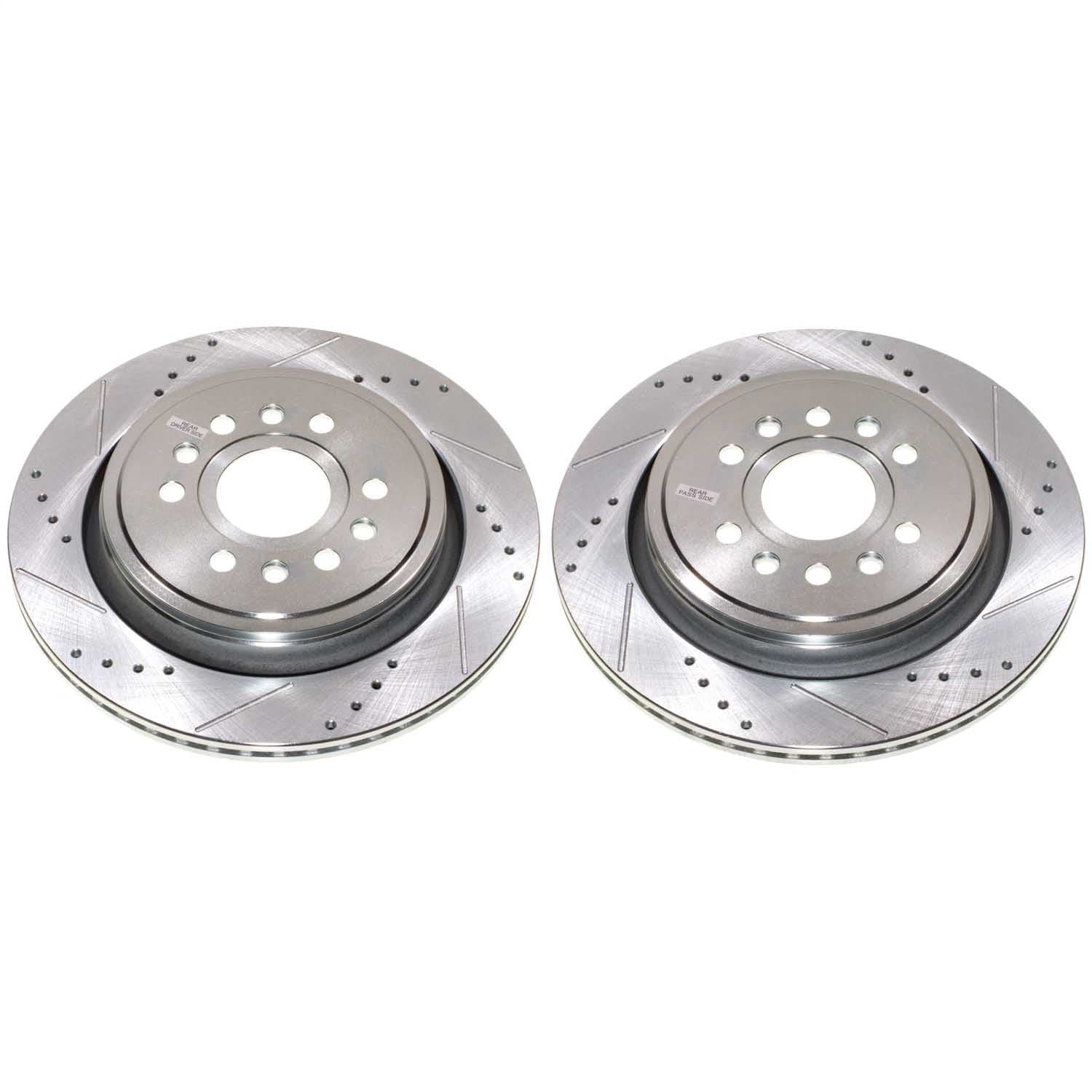 Power Stop - AR83108XPR - Rear - Disc Brake Rotor Set image 1