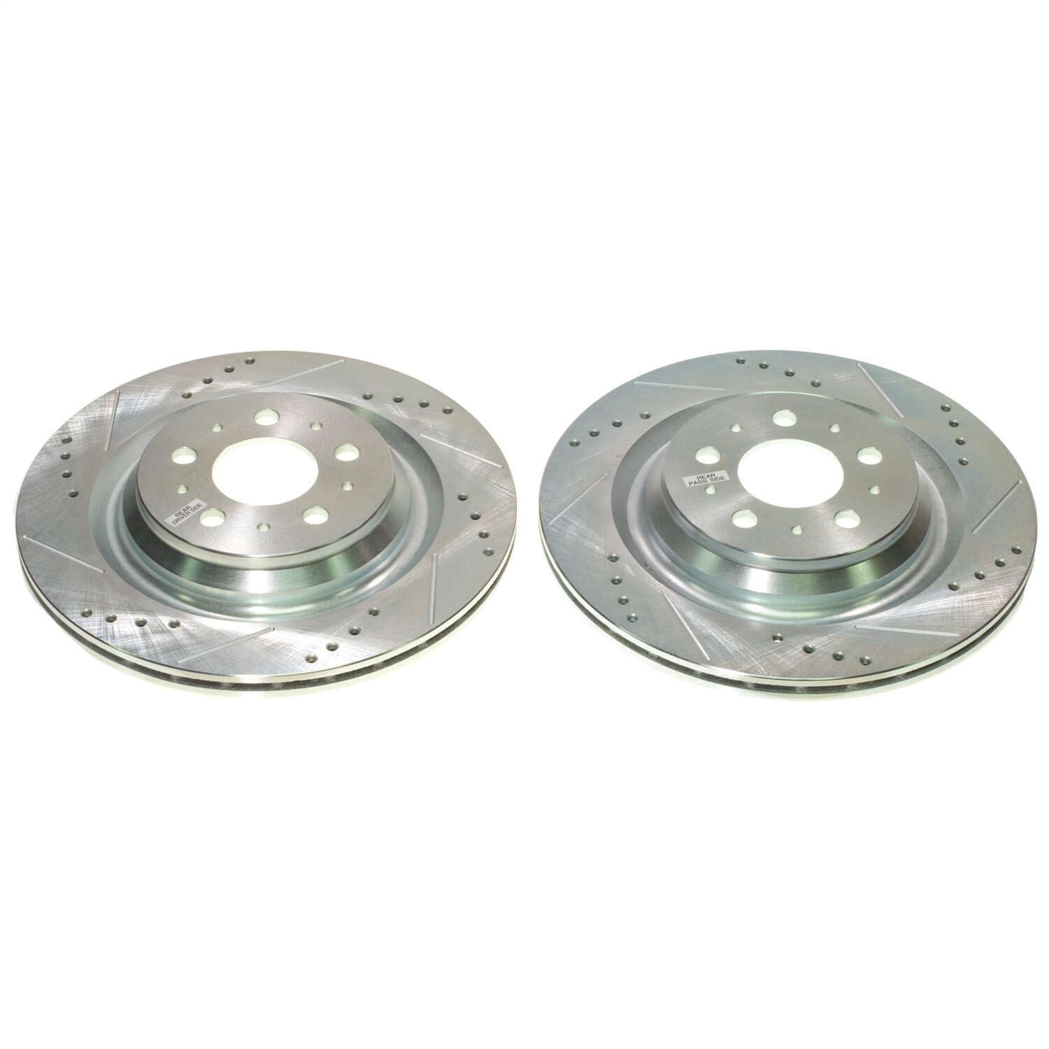 Power Stop - AR84007XPR - Rear - Disc Brake Rotor Set image 1
