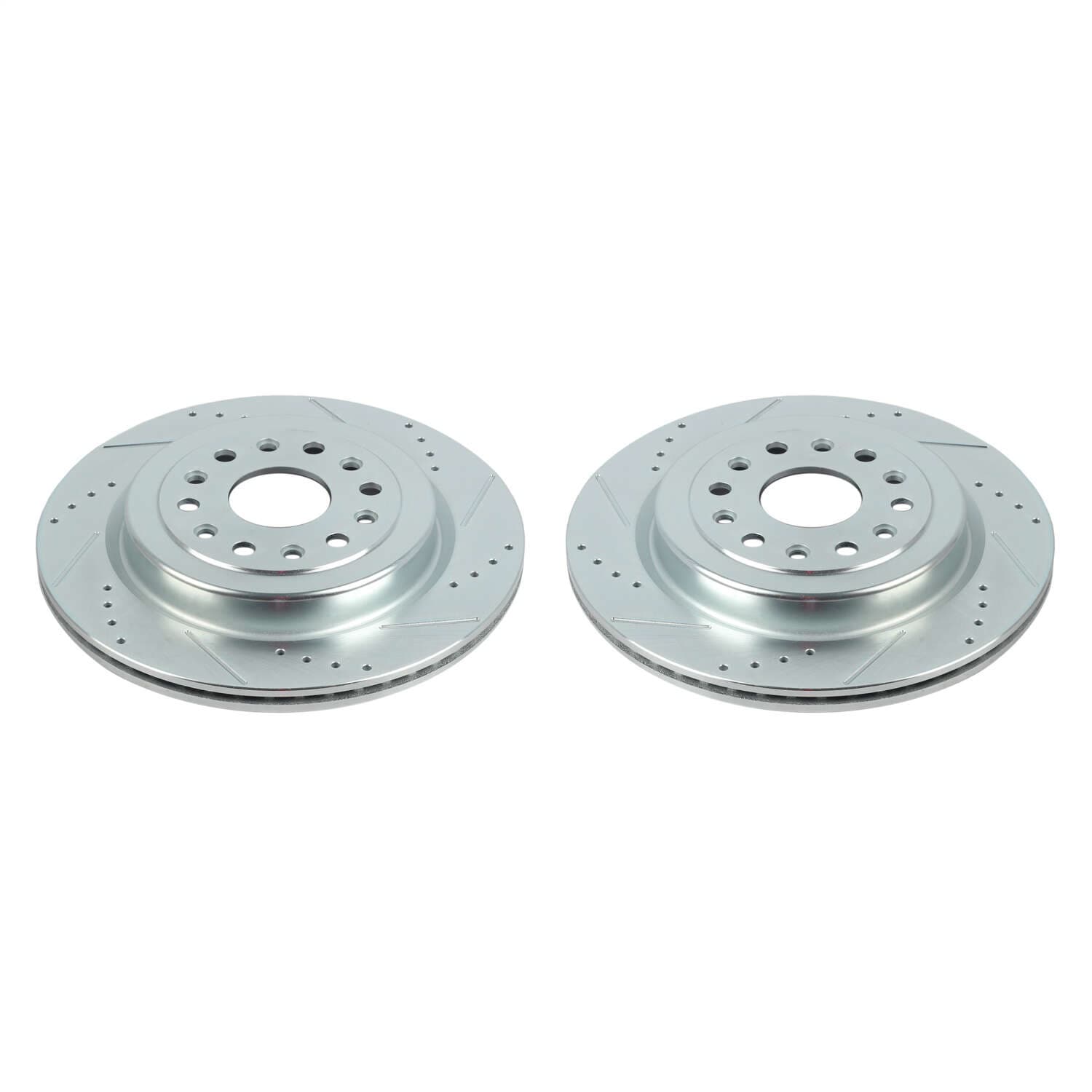 Power Stop - AR86005XPR - Rear - Disc Brake Rotor Set image 1