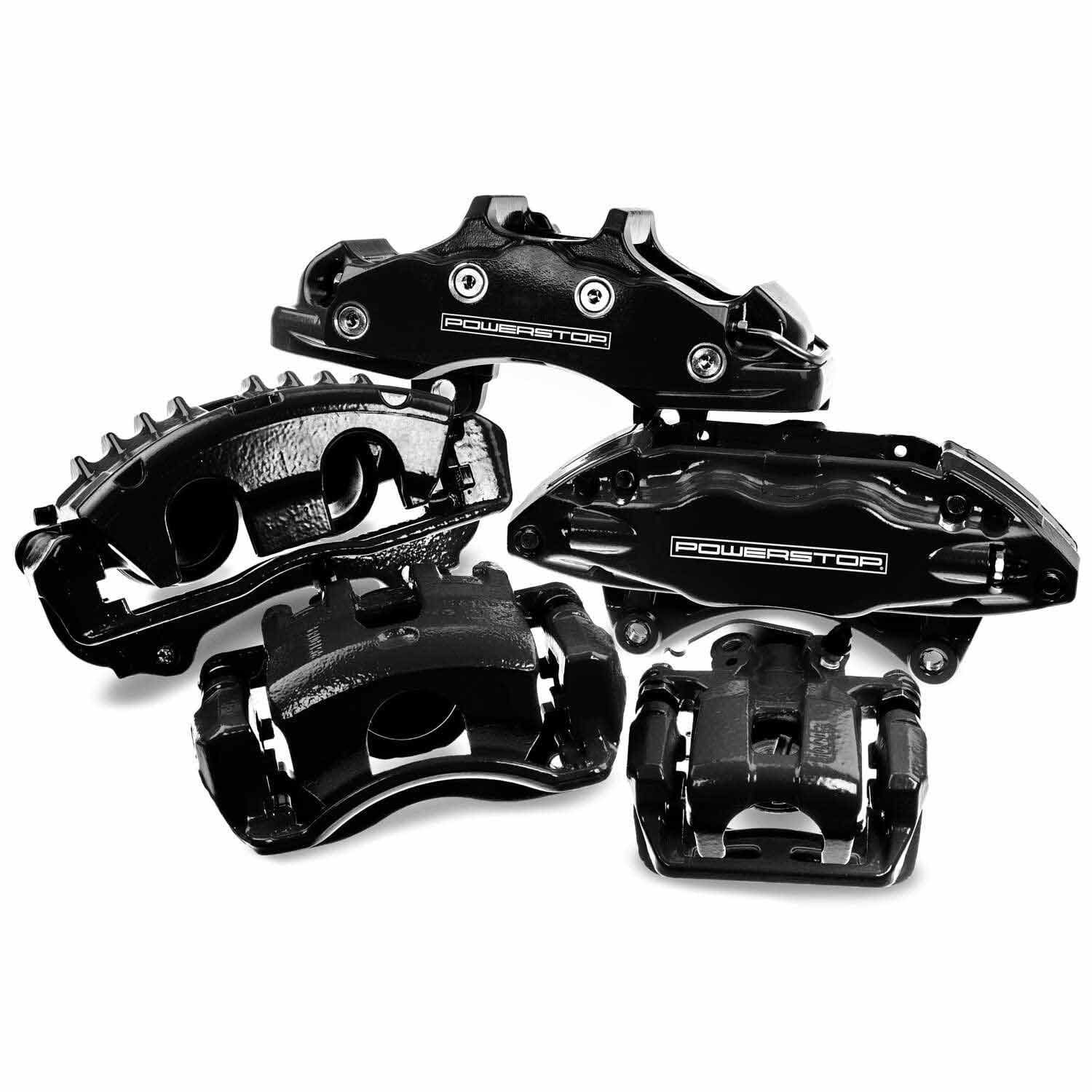 Power Stop - S5054BLK - Front - Disc Brake Caliper Set image 4