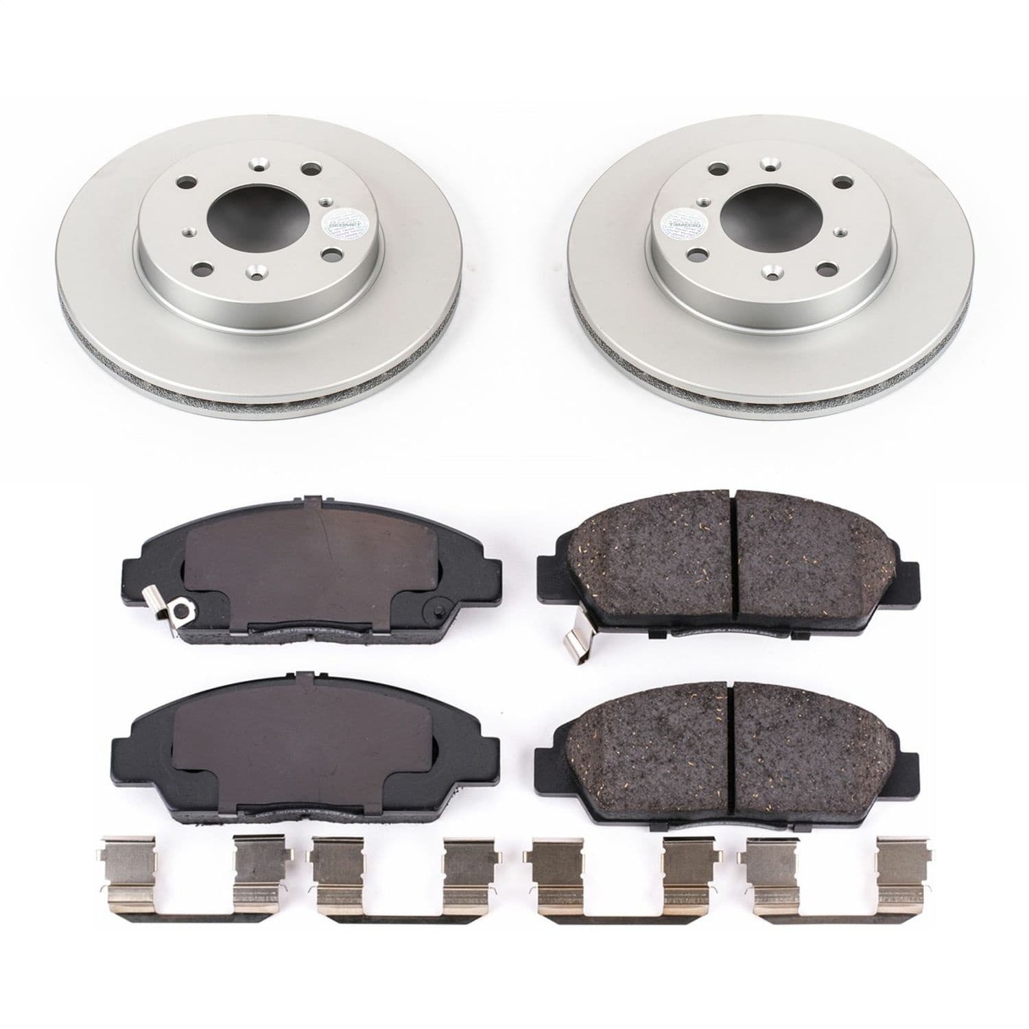 Power Stop - CRK1033 - Front - Disc Brake Pad and Rotor Kit image 1