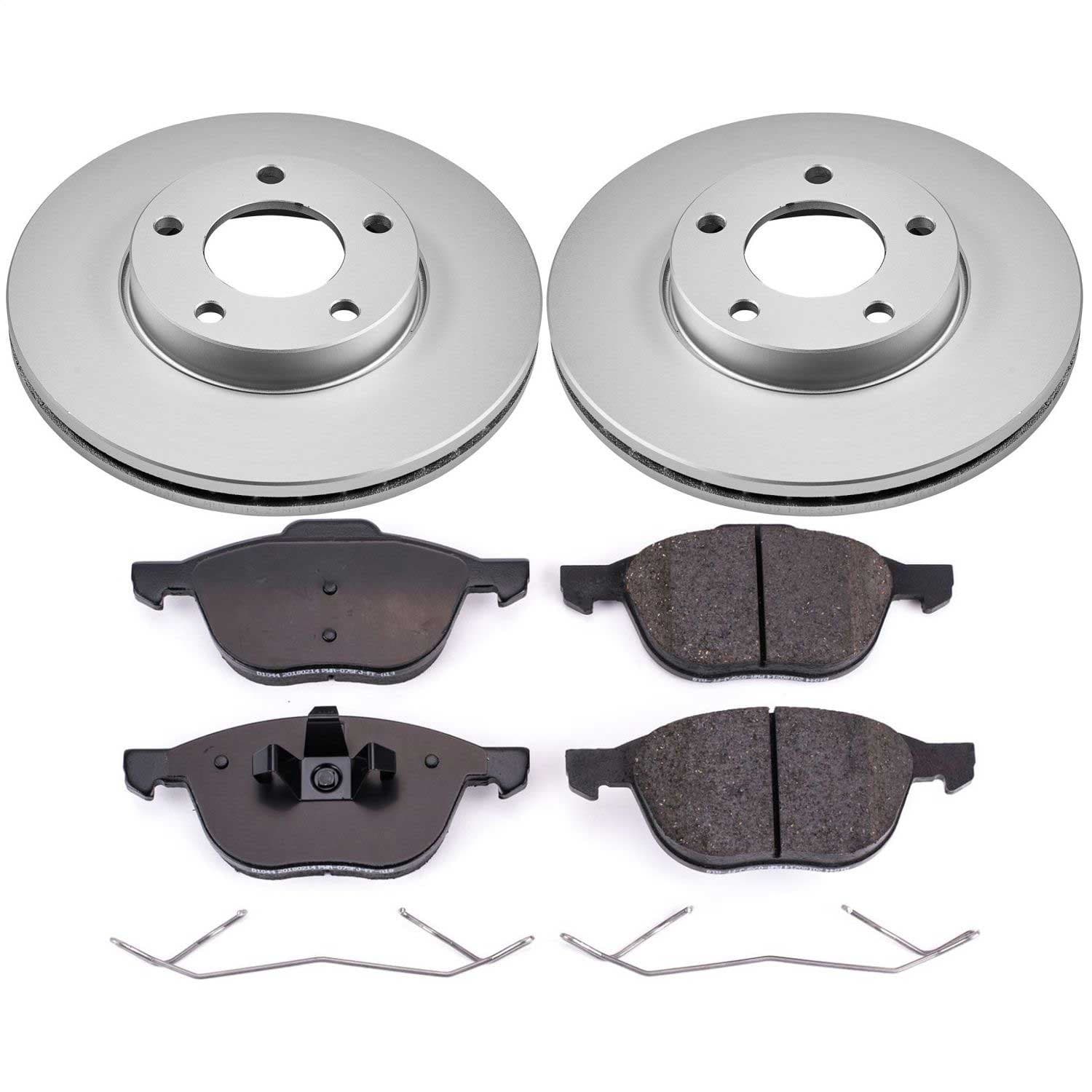 Power Stop - CRK120 - Front - Disc Brake Pad and Rotor Kit image 1
