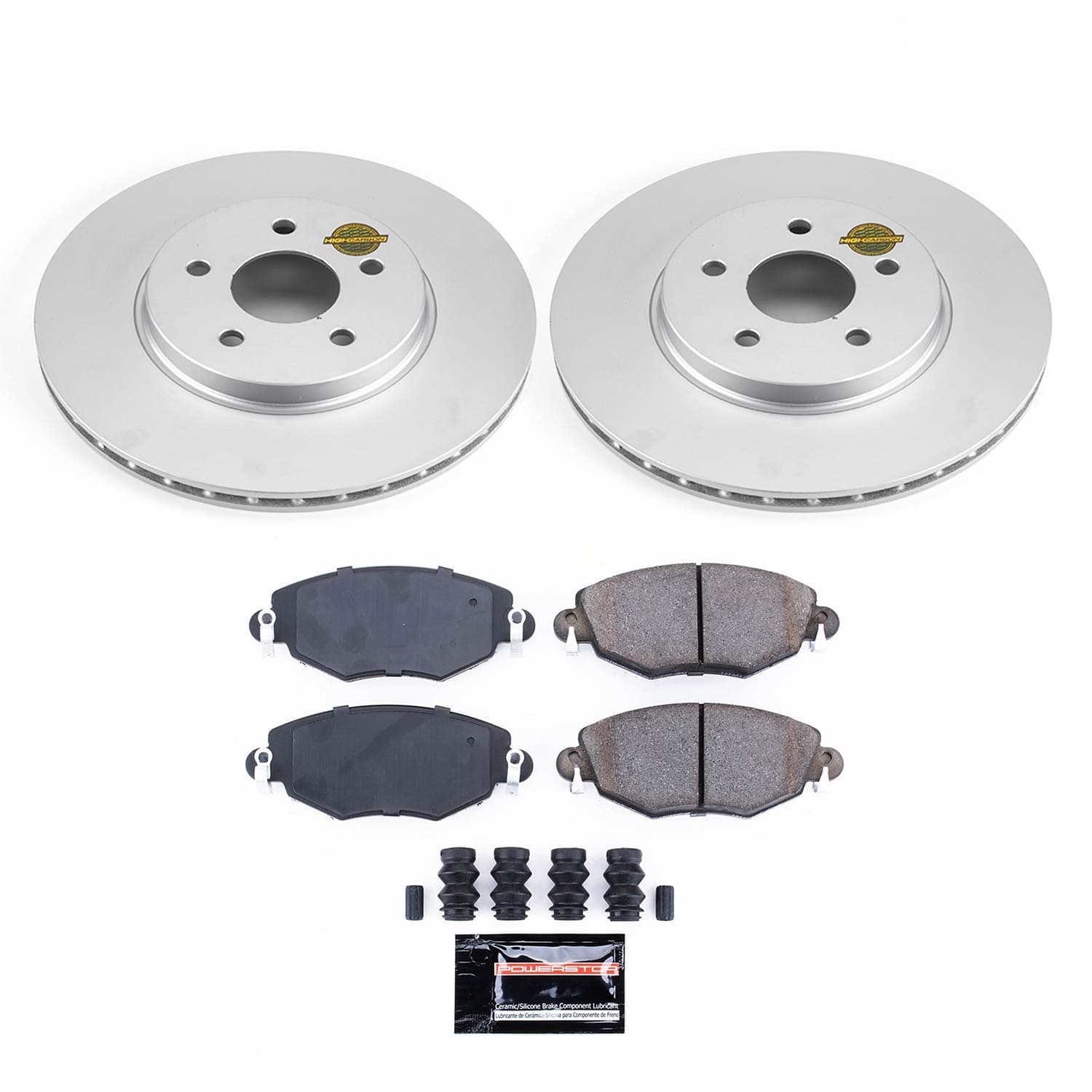 Power Stop - CRK1373 - Front - Disc Brake Pad and Rotor Kit image 1