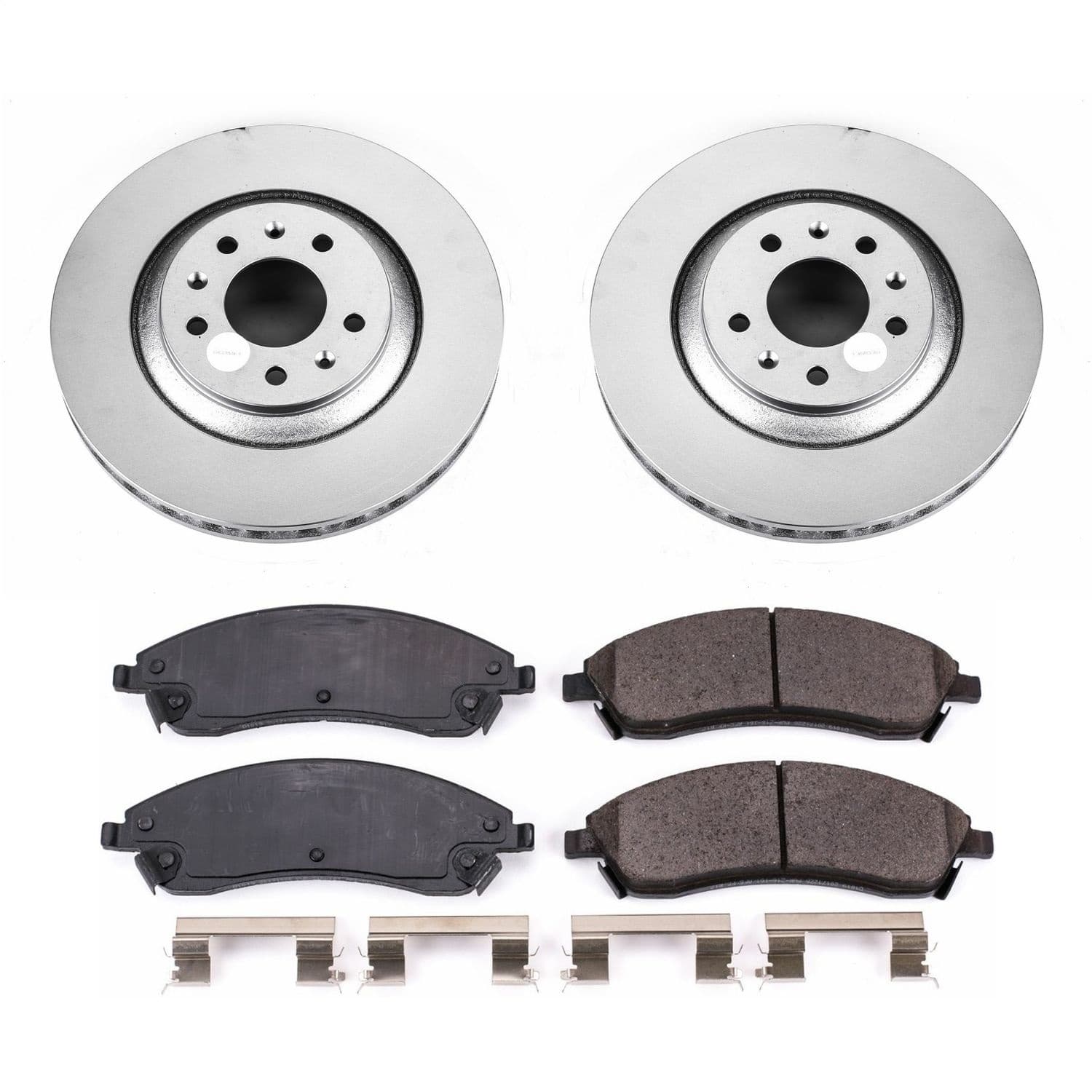 Power Stop - CRK1429 - Front - Disc Brake Pad and Rotor Kit image 1