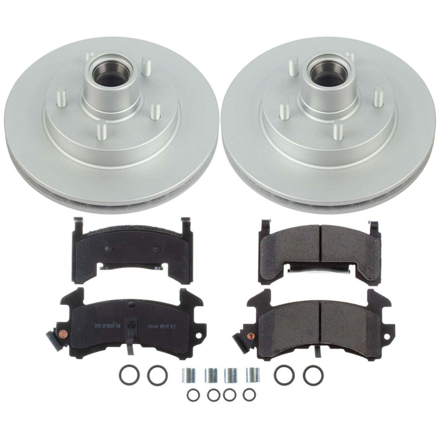 Power Stop - CRK1482 - Front - Disc Brake Pad and Rotor Kit image 1