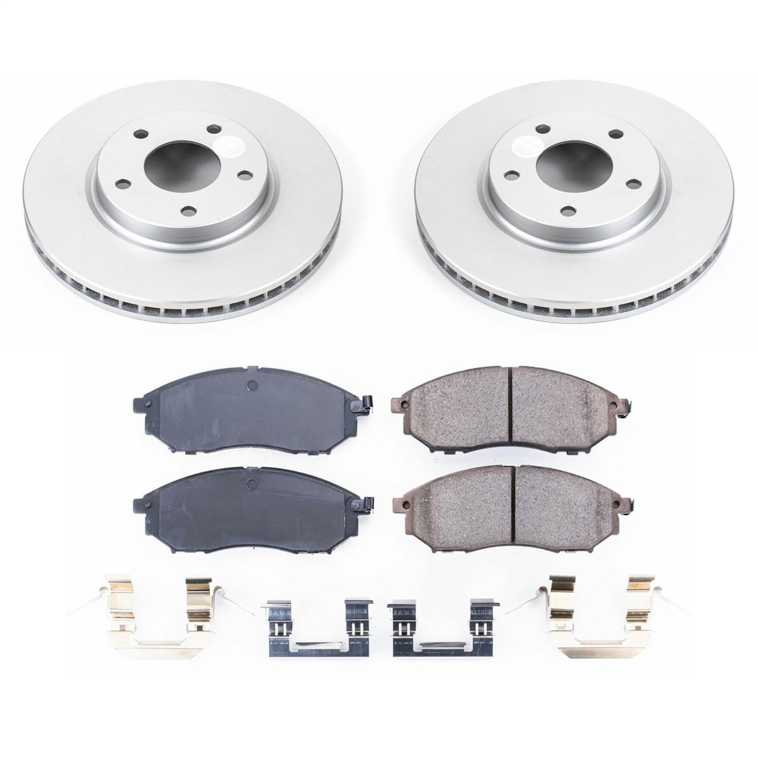Power Stop - CRK152 - Front - Disc Brake Pad and Rotor Kit image 1