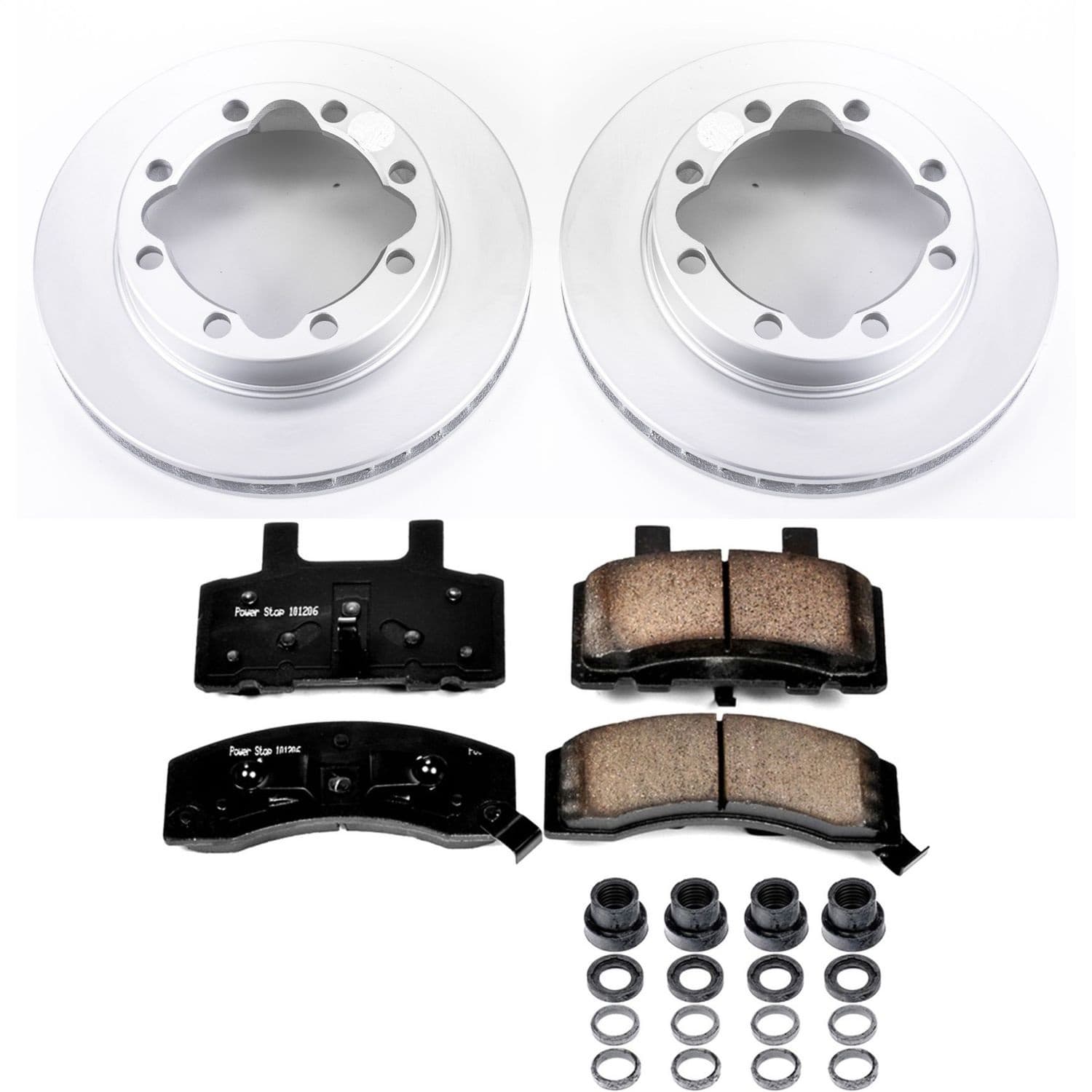 Power Stop - CRK1524 - Front - Disc Brake Pad and Rotor Kit image 1