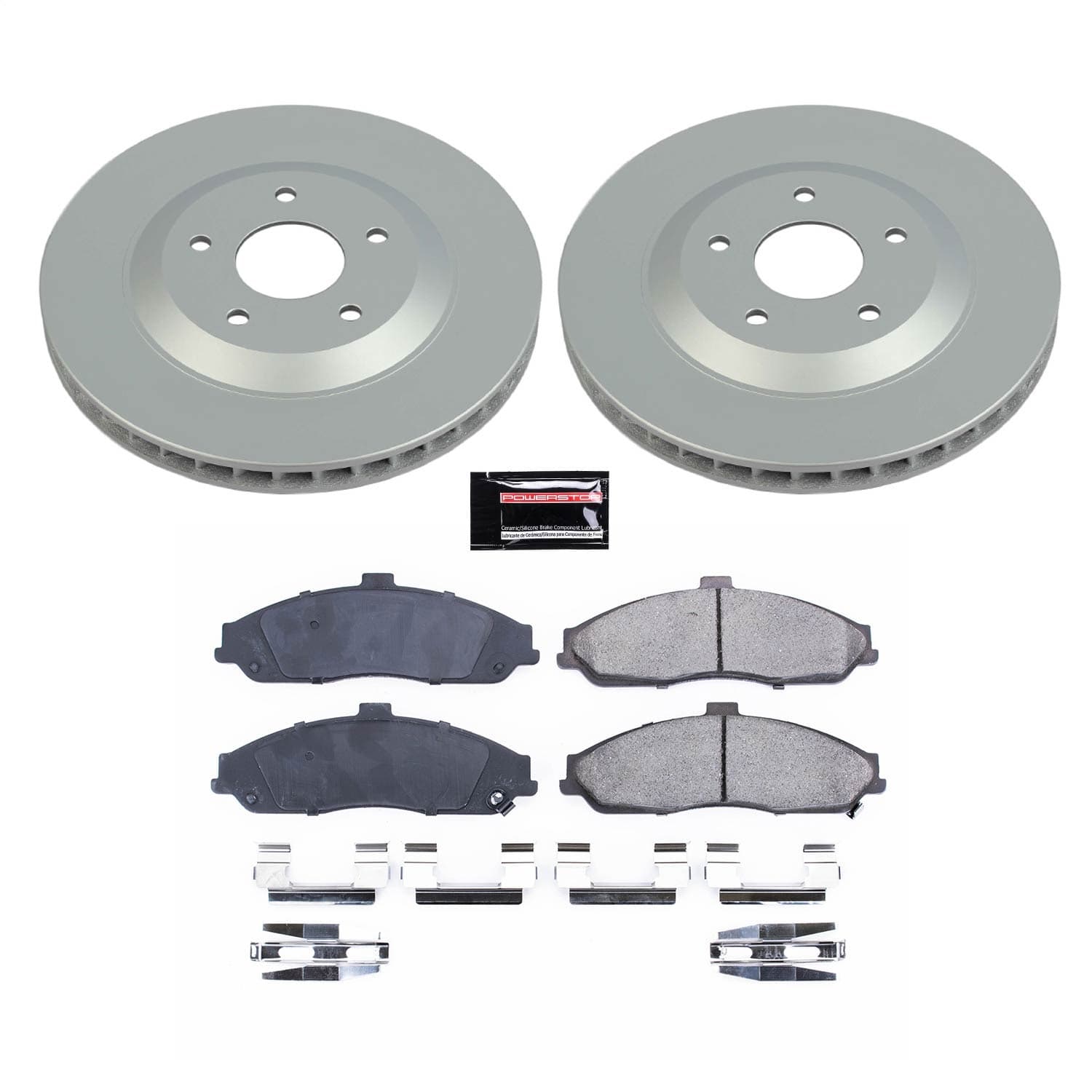 Power Stop - CRK1559 - Front - Disc Brake Pad and Rotor Kit image 1