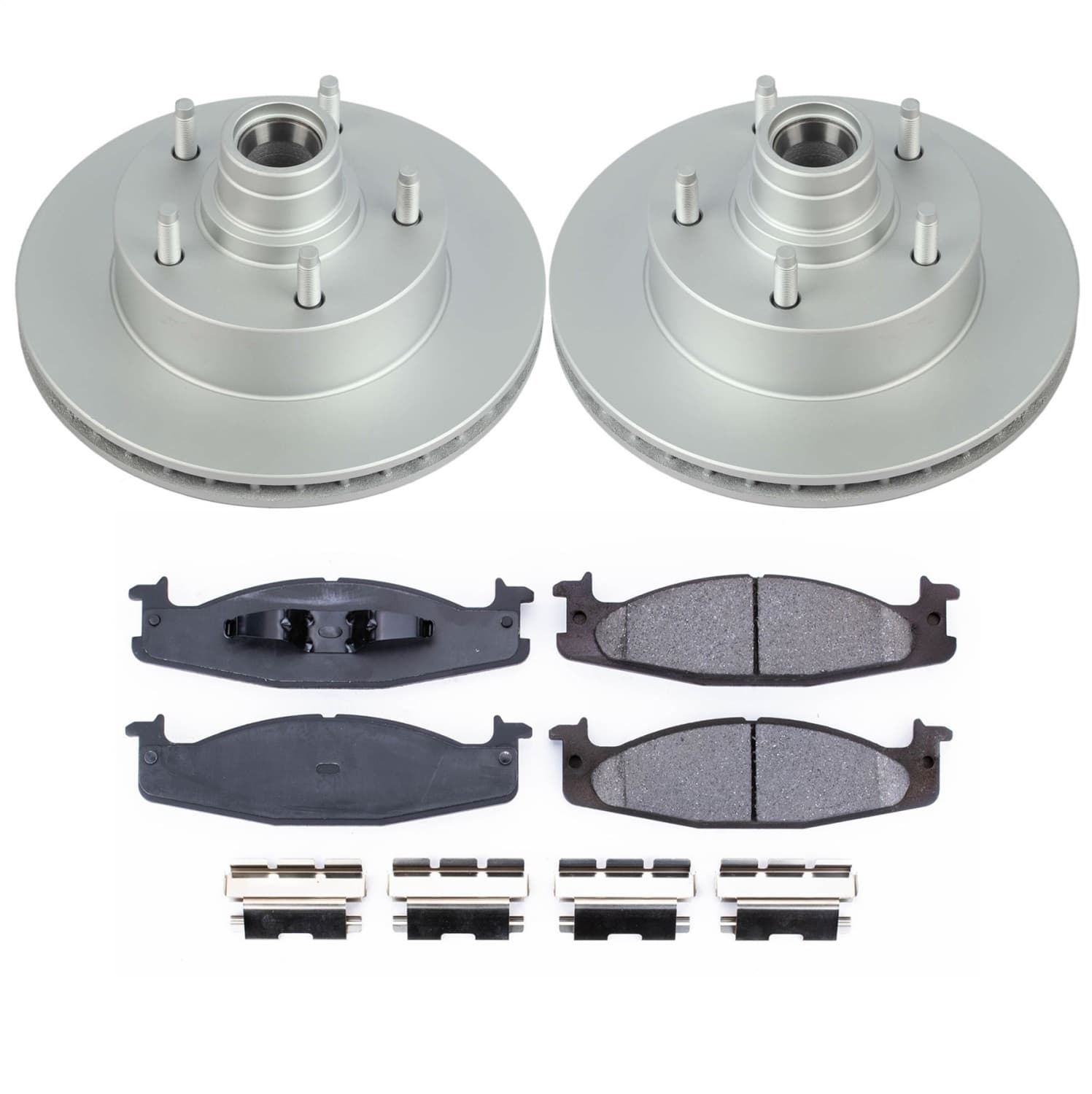 Power Stop - CRK1831 - Front - Disc Brake Pad and Rotor Kit image 1
