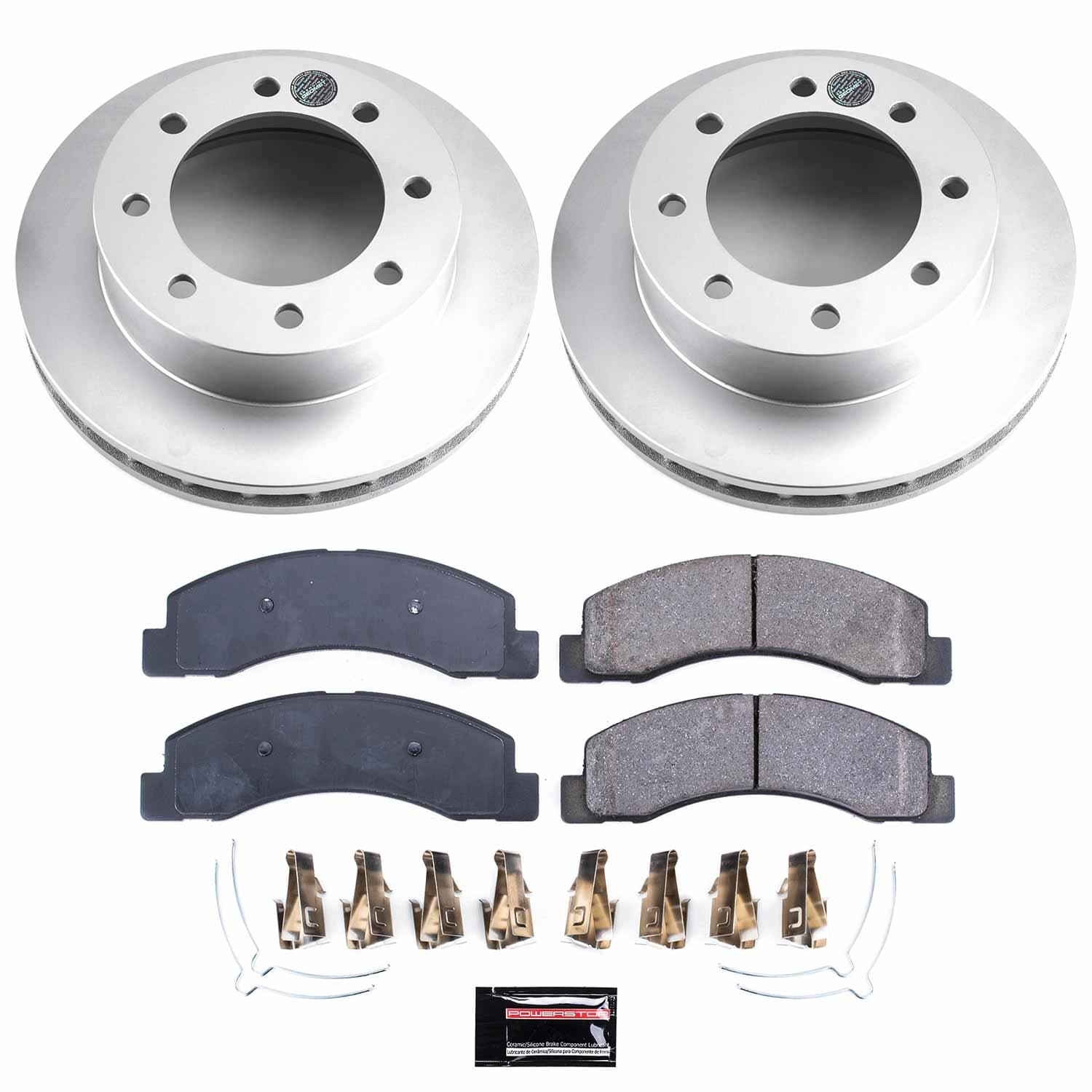 Power Stop - CRK1885 - Front - Disc Brake Pad and Rotor Kit image 1