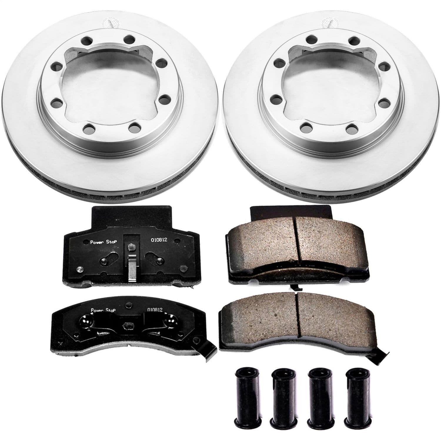 Power Stop - CRK1992 - Front - Disc Brake Pad and Rotor Kit image 1