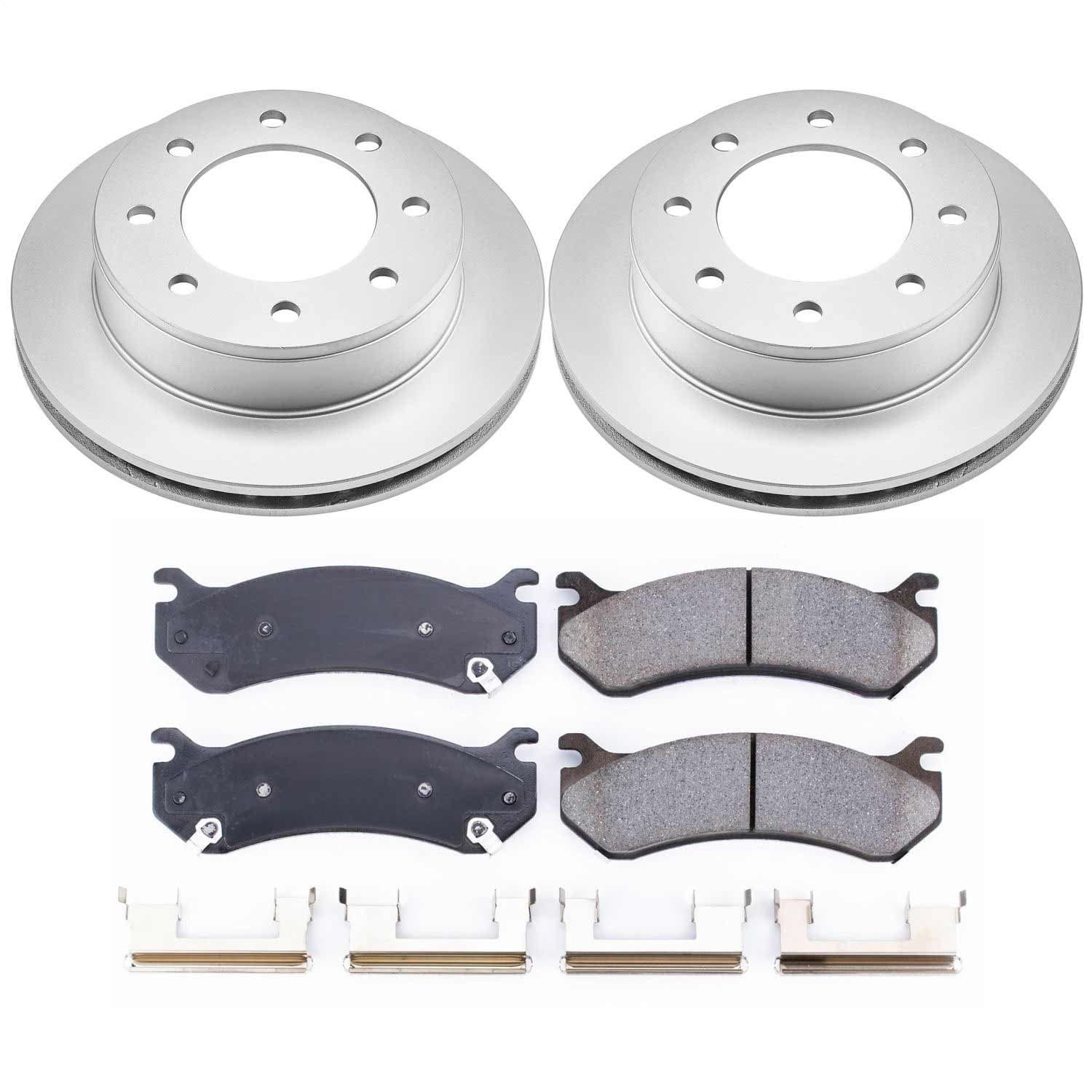 Power Stop - CRK2036 - Rear - Disc Brake Pad and Rotor Kit image 1