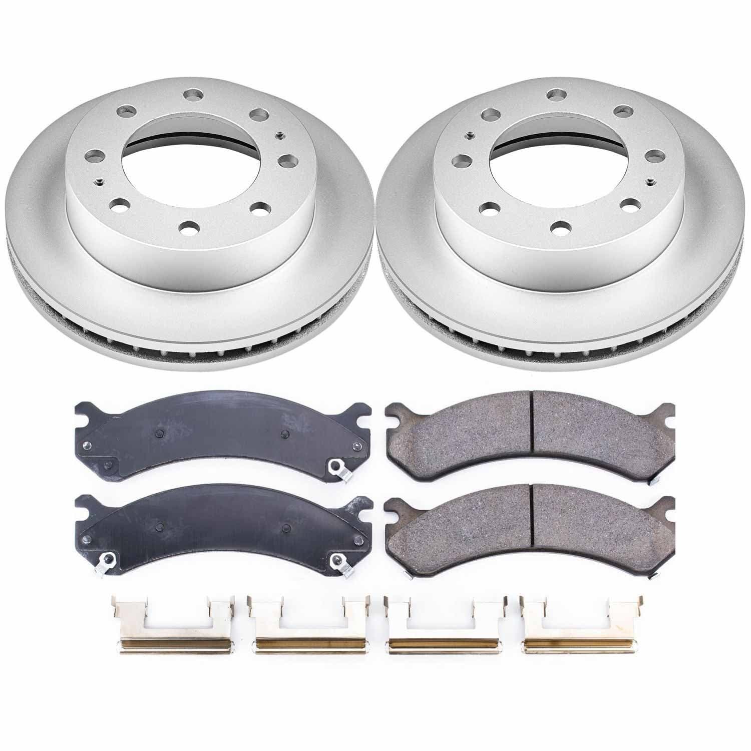 Power Stop - CRK2071 - Front - Disc Brake Pad and Rotor Kit image 1