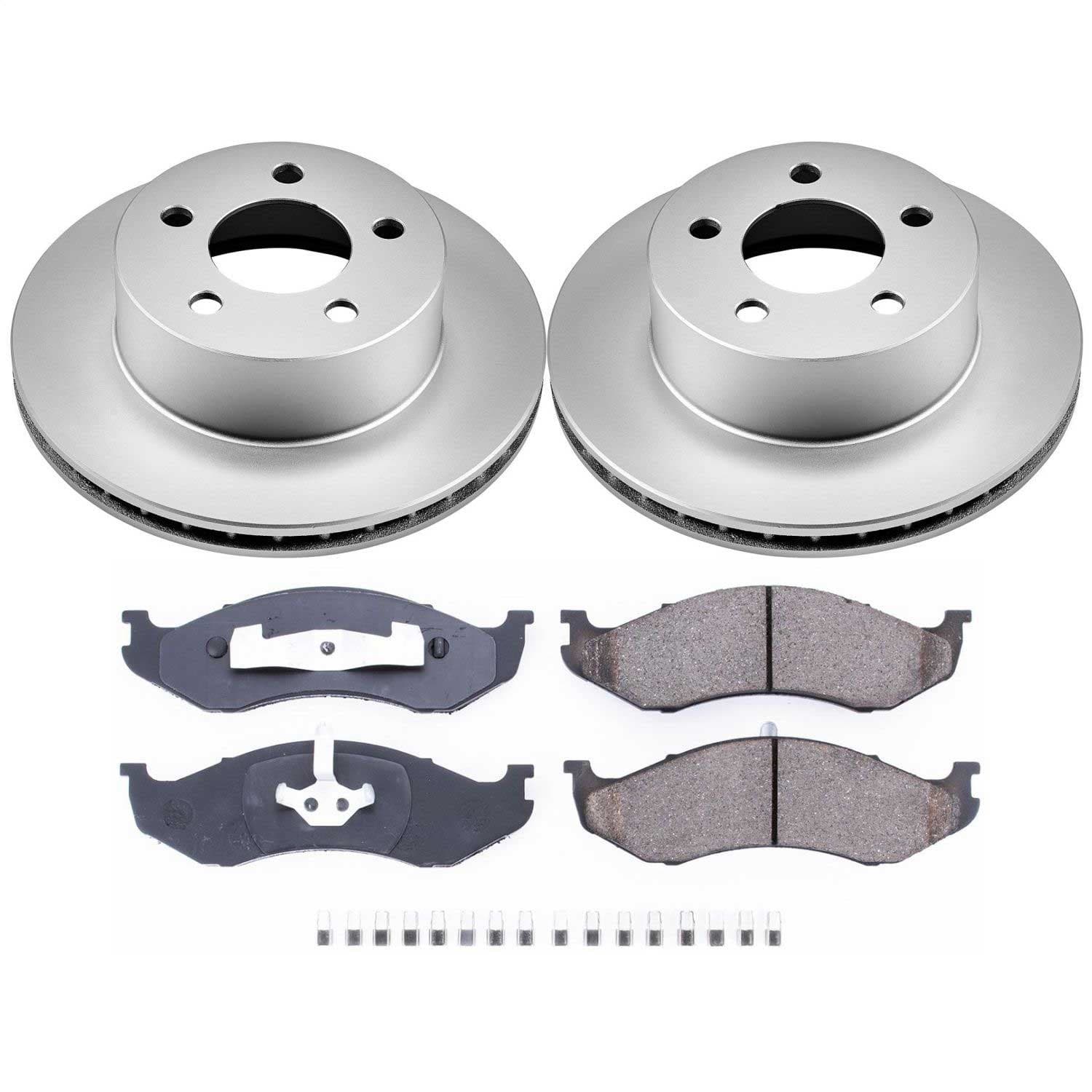 Power Stop - CRK2119 - Front - Disc Brake Pad and Rotor Kit image 1