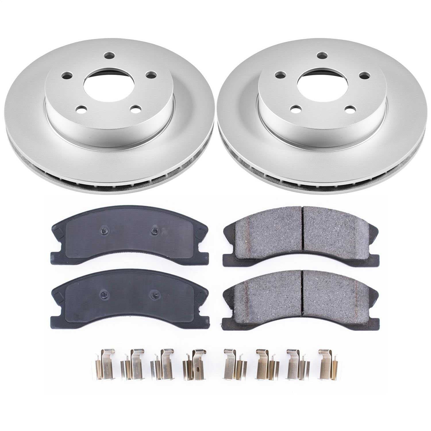 Power Stop - CRK2149 - Front - Disc Brake Pad and Rotor Kit image 1