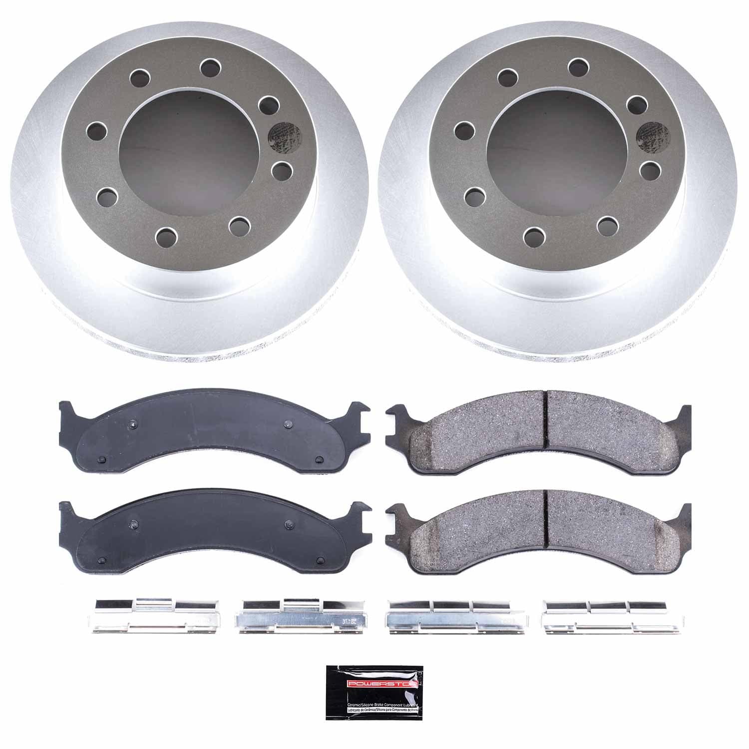 Power Stop - CRK2156 - Front - Disc Brake Pad and Rotor Kit image 1