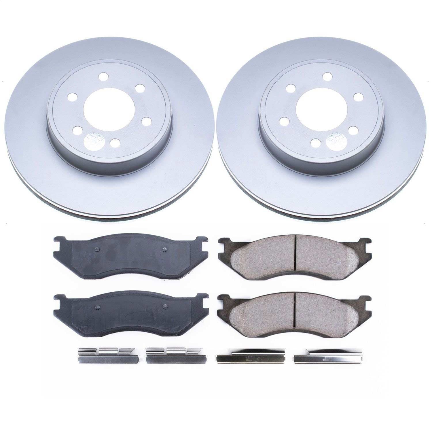 Power Stop - CRK2178 - Front - Disc Brake Pad and Rotor Kit image 1