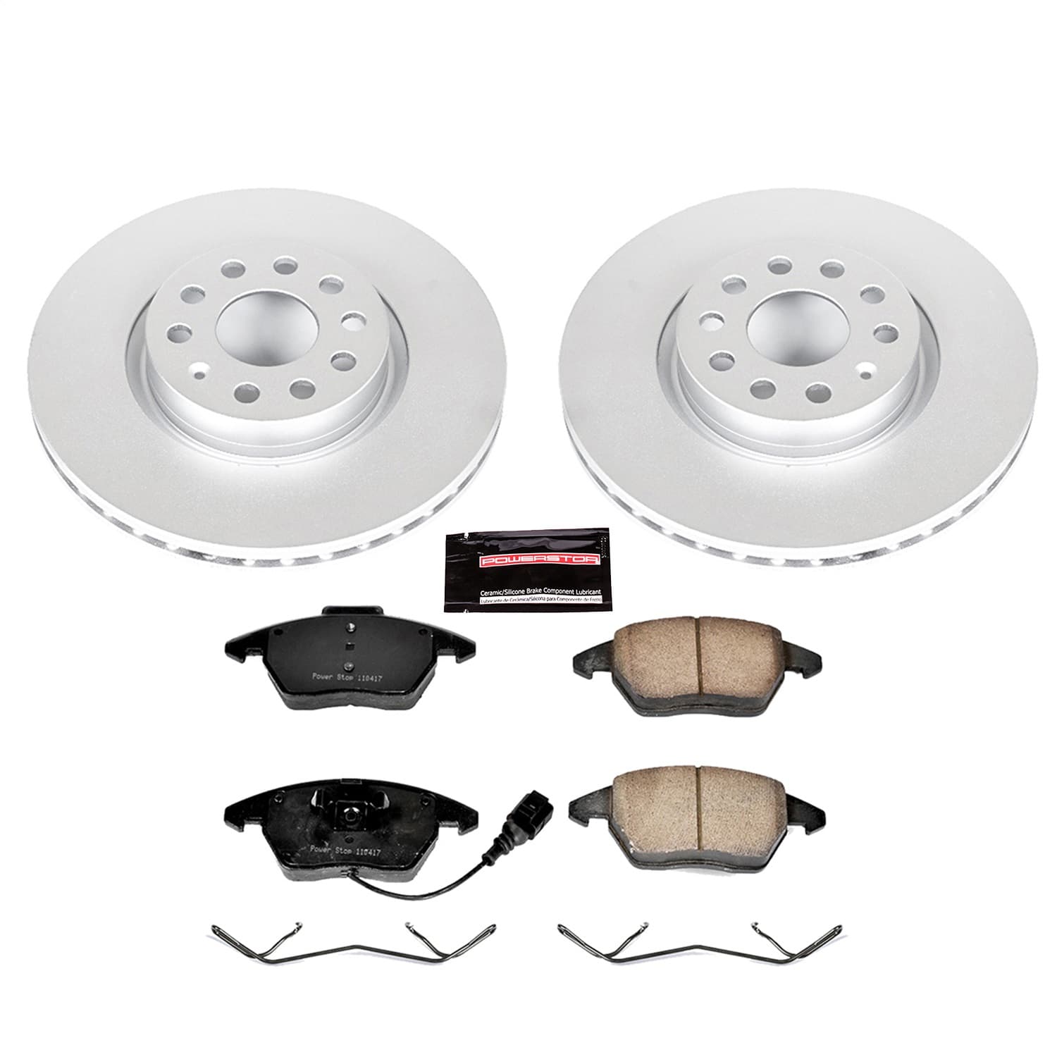 Power Stop - CRK2259 - Front - Disc Brake Pad and Rotor Kit image 1
