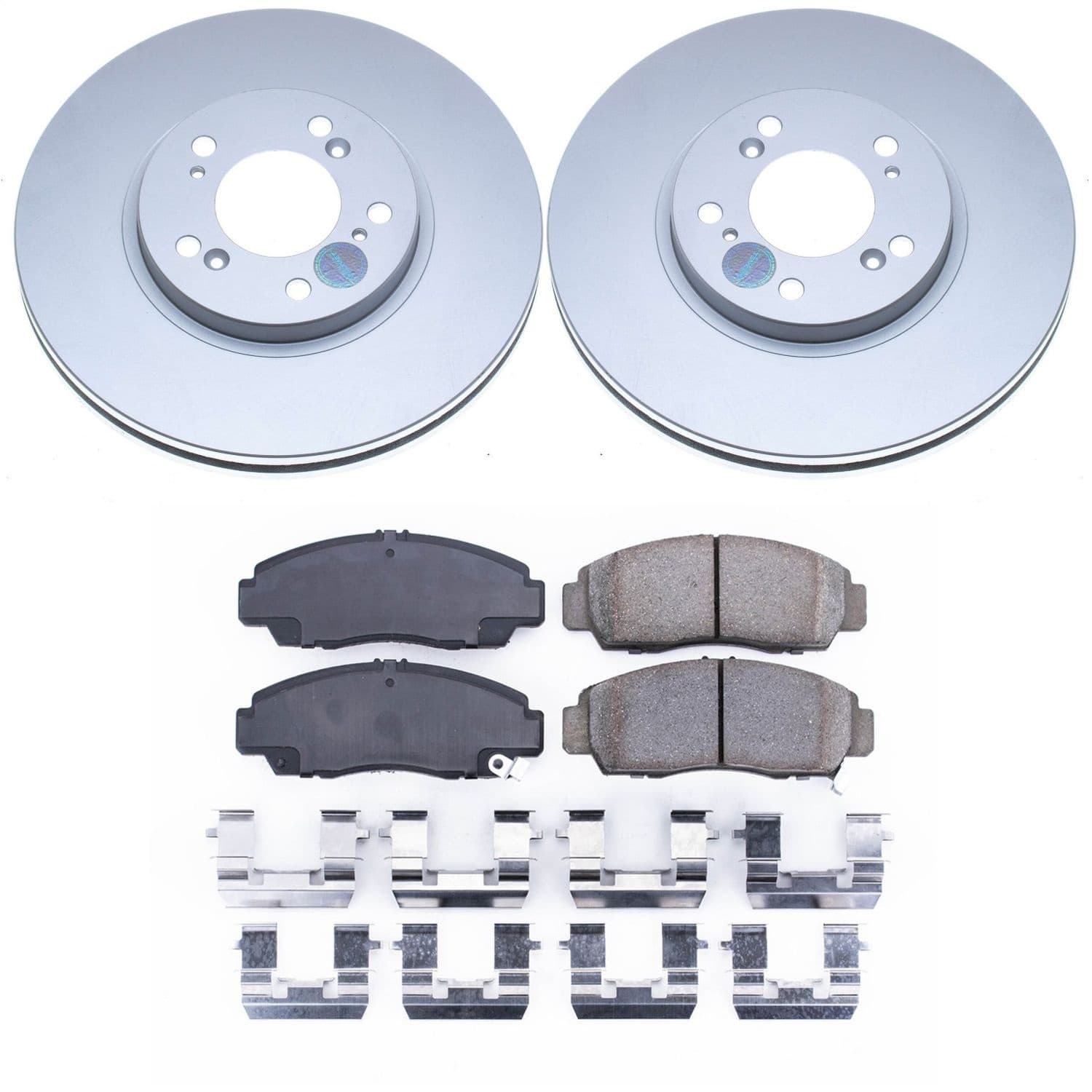 Power Stop - CRK2309 - Front - Disc Brake Pad and Rotor Kit image 1