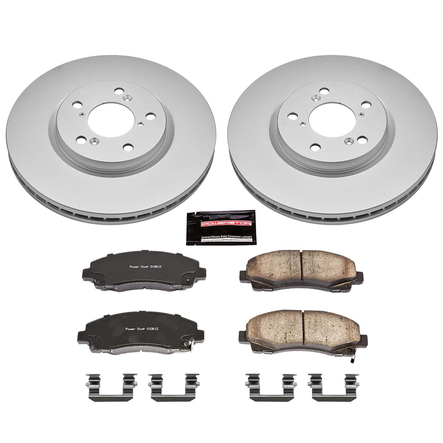 Power Stop - CRK2429 - Front - Disc Brake Pad and Rotor Kit image 1