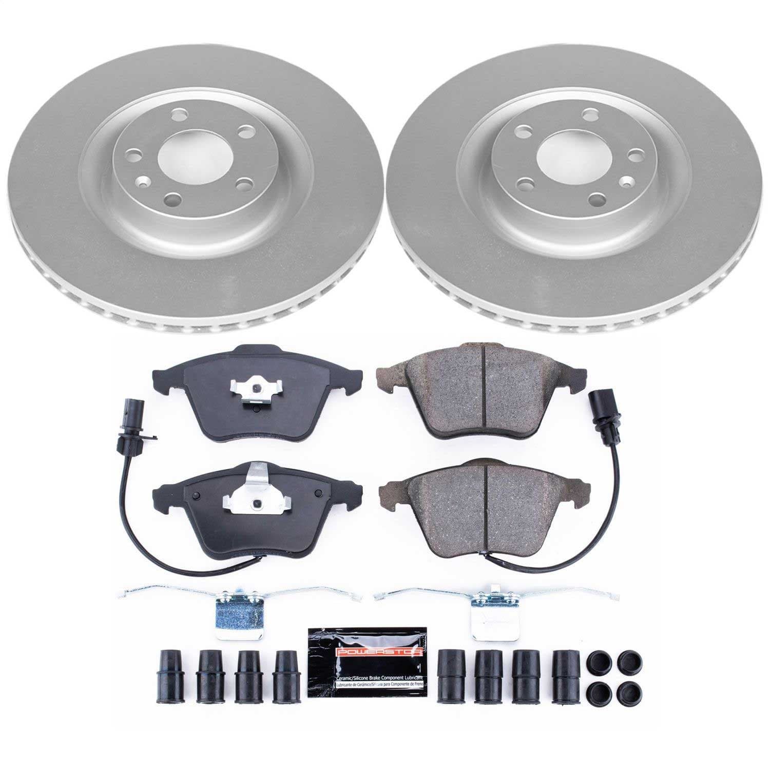 Power Stop - CRK2934 - Front - Disc Brake Pad and Rotor Kit image 1