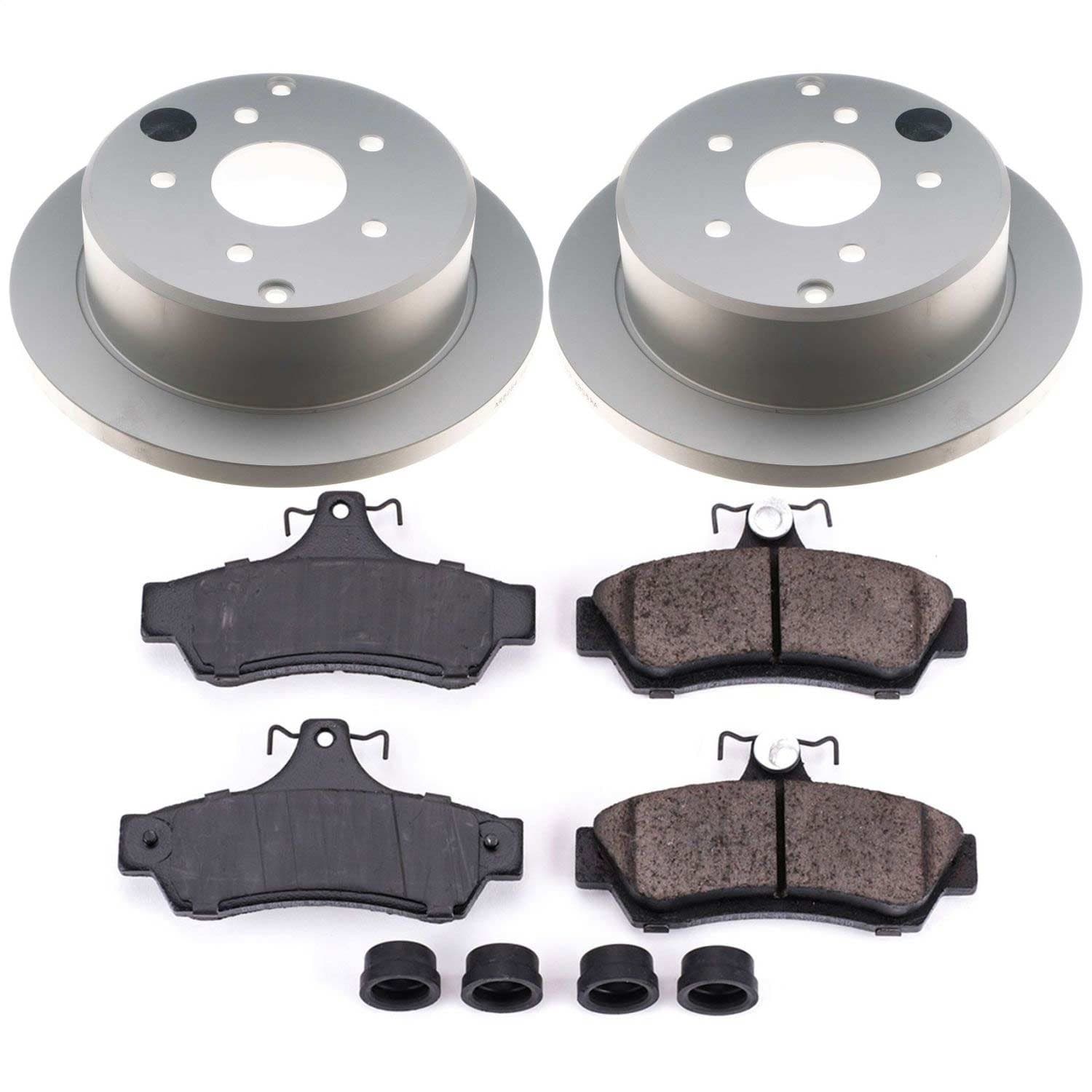 Power Stop - CRK2935 - Rear - Disc Brake Pad and Rotor Kit image 1