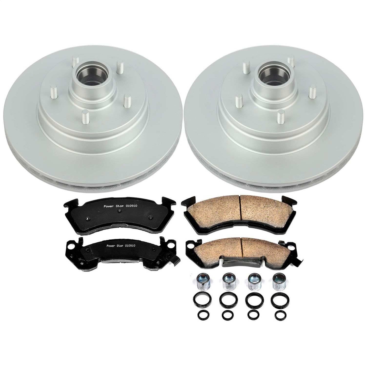 Power Stop - CRK2937 - Front - Disc Brake Pad and Rotor Kit image 1