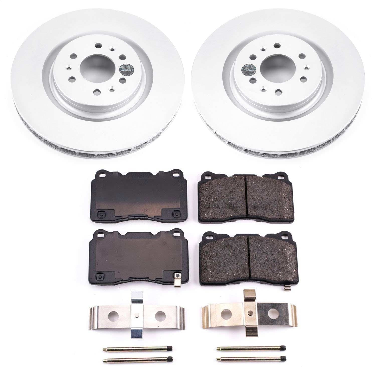 Power Stop - CRK2944 - Front - Disc Brake Pad and Rotor Kit image 1