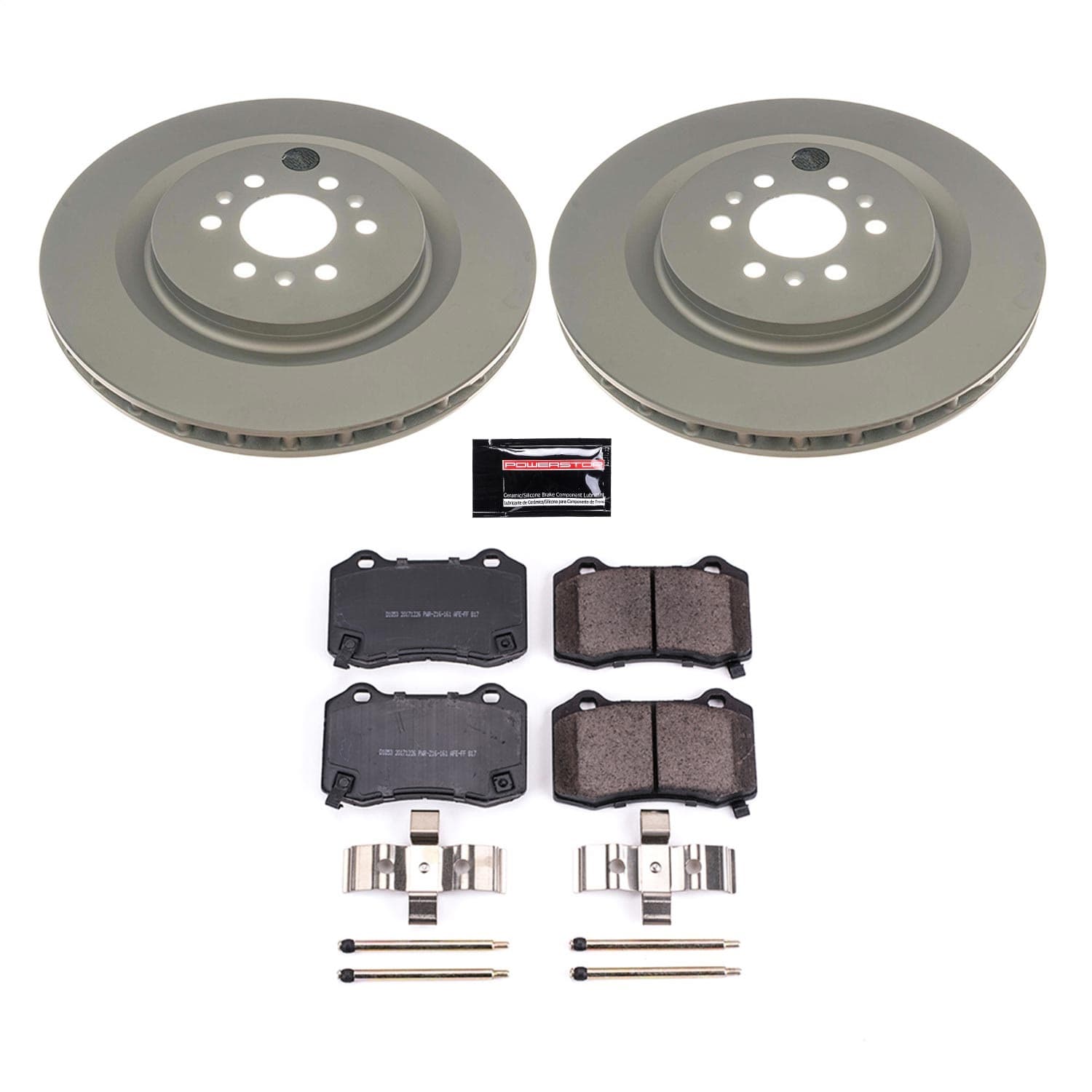 Power Stop - CRK2945 - Rear - Disc Brake Pad and Rotor Kit image 1